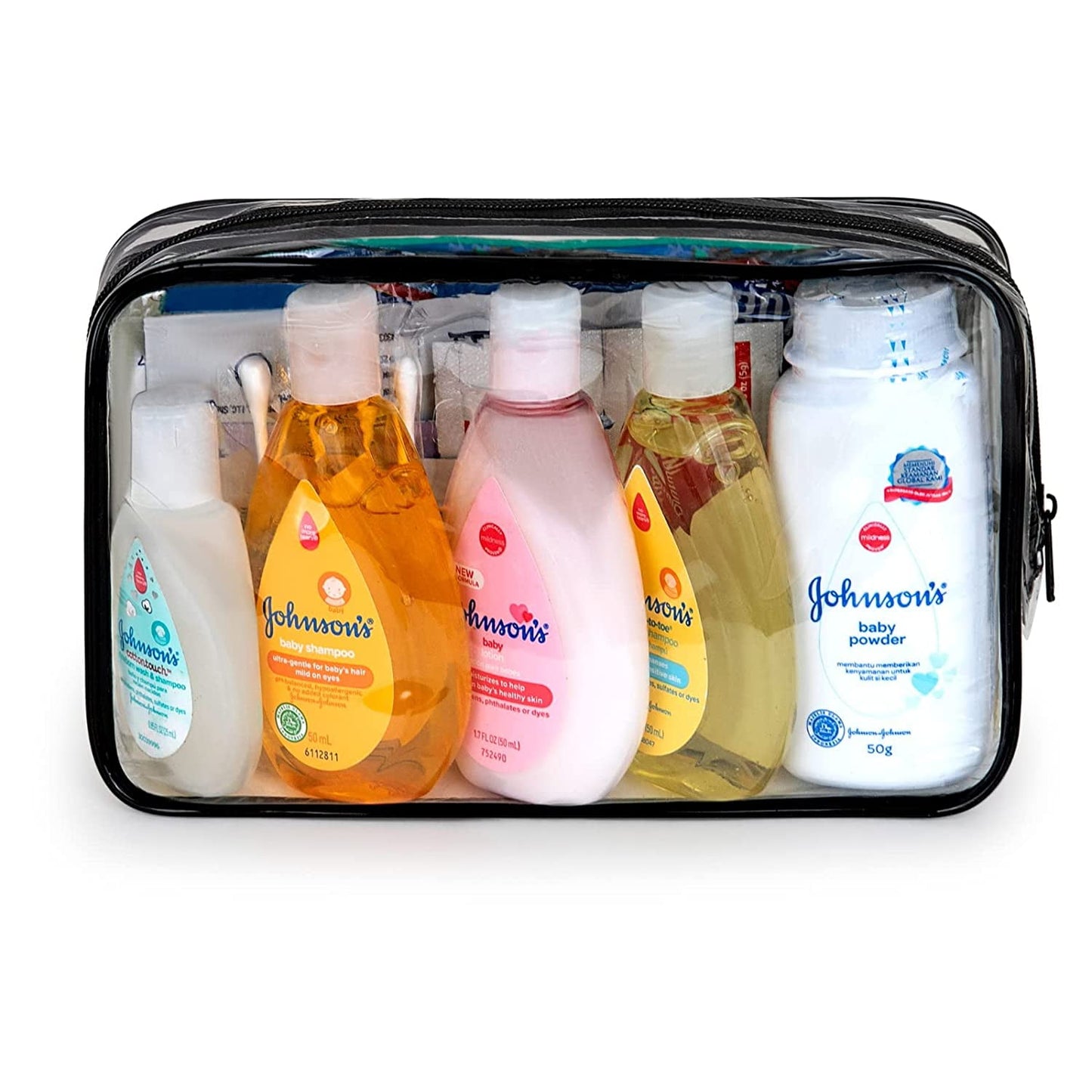 Asom Baby Travel Convenience Kit TSA-Compliant Toiletries Set, Unisex, 10pc