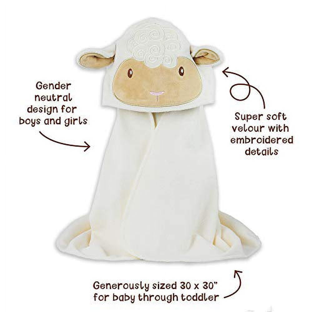 Tickle & Main Noahs Ark Toy Gift Set, 5-Piece Set Includes Book, Hooded Towel, & 3 Squirt Toys for Toddlers & Kids