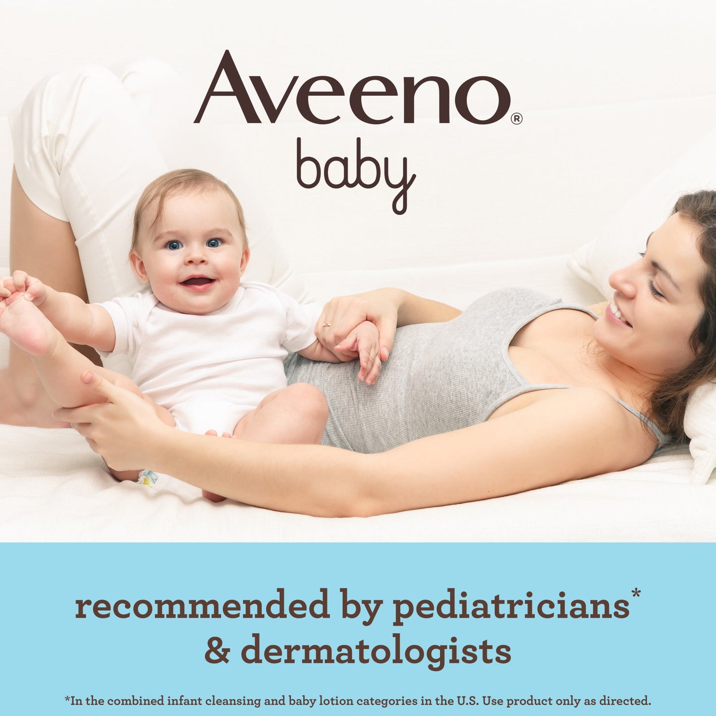 Aveeno Baby Welcome Little One Gift Set with Baby Wash, Shampoo, Wipes and Lotion, for Sensitive Skin, 5 full-size items