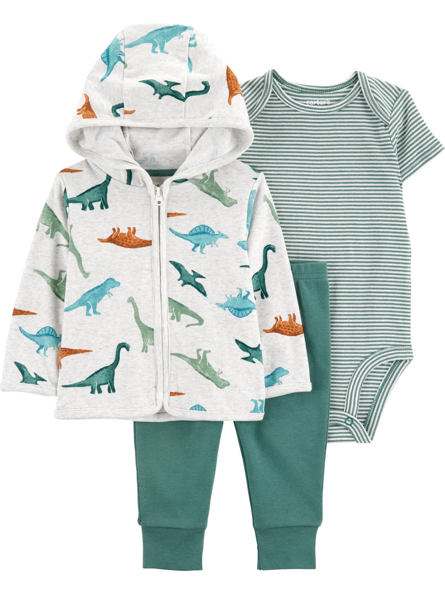 Carter's Child of Mine Baby Boy Cardigan Outfit Set, 3-Piece Sizes,Preemie-24 Months
