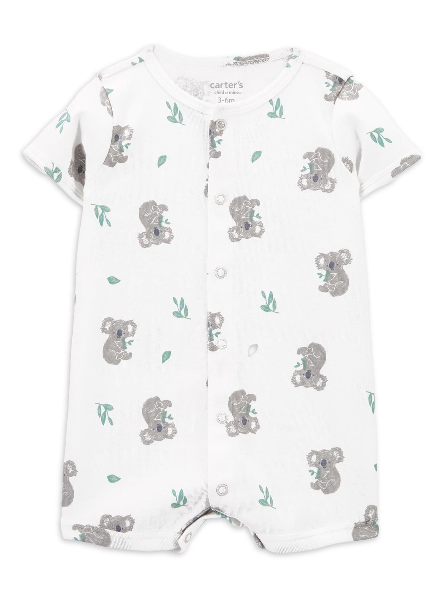 Carter's Child of Mine Baby Boy Romper, One-Piece, Sizes 0/3-24 Months
