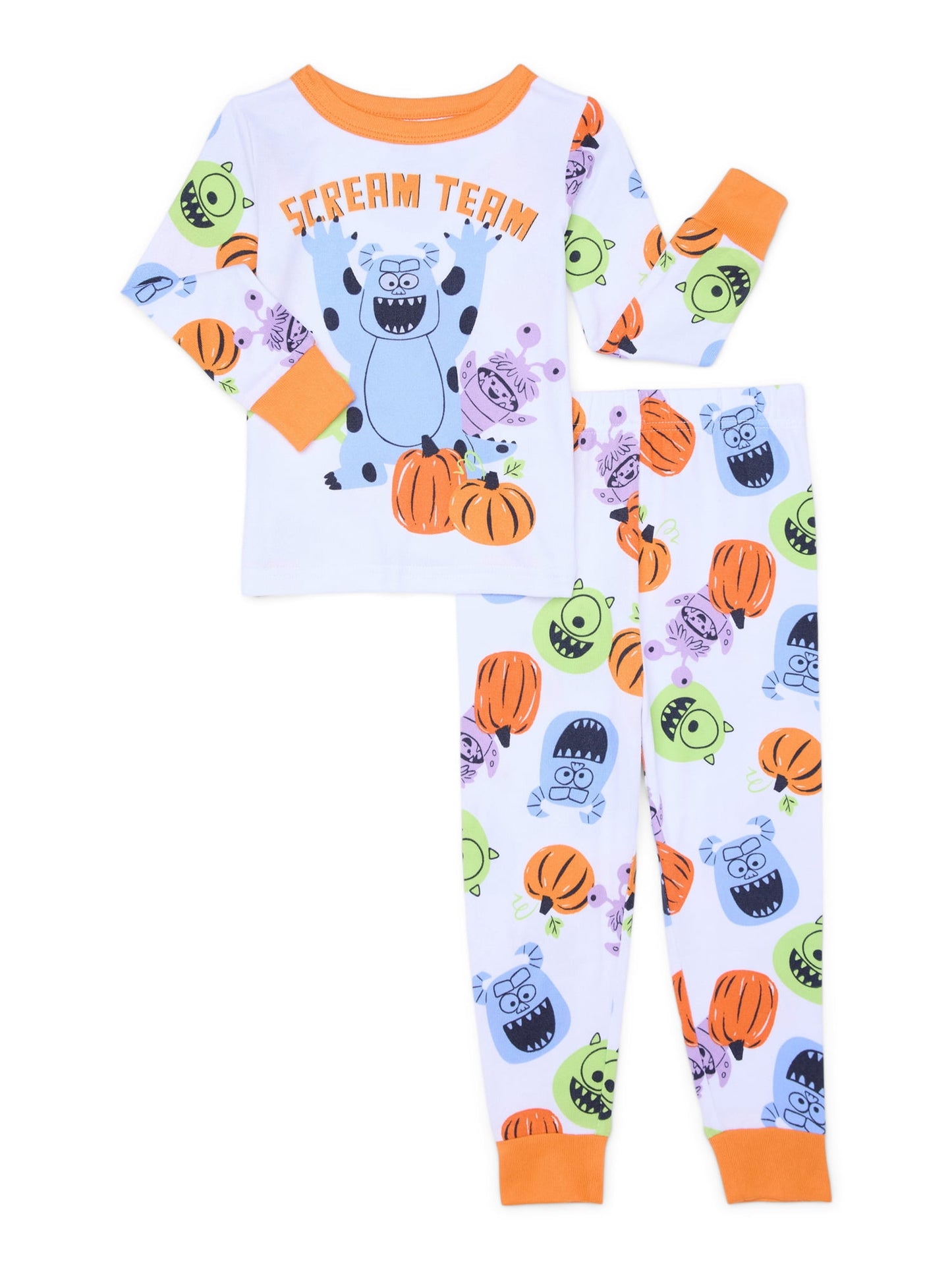 Bluey Toddlers' Halloween Pajama Top and Pants Set, 2-Piece, Sizes 12M-5T
