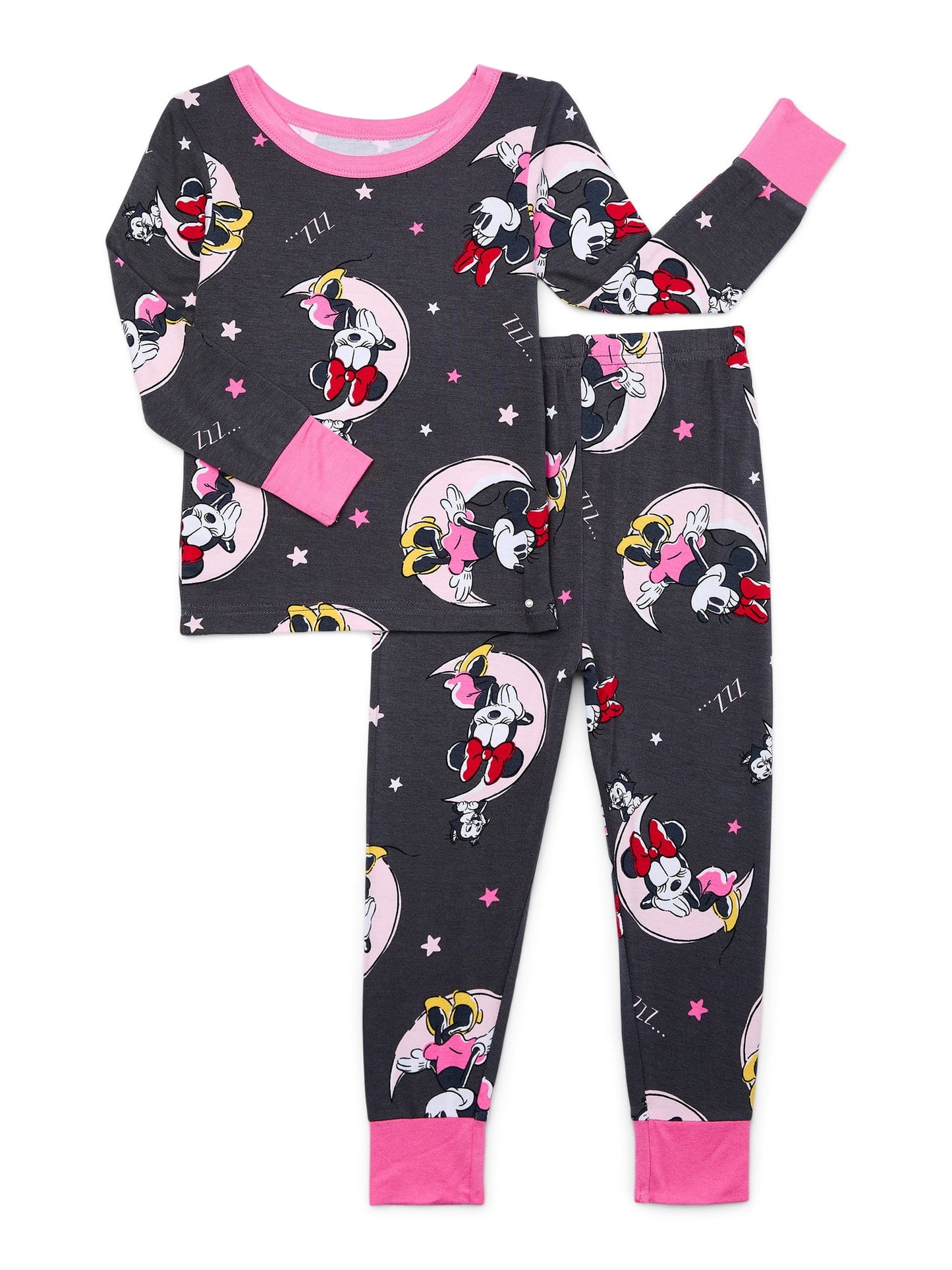 Character Toddler Viscose Unisex 2-Piece Pajama Set, Sizes 12M-5T