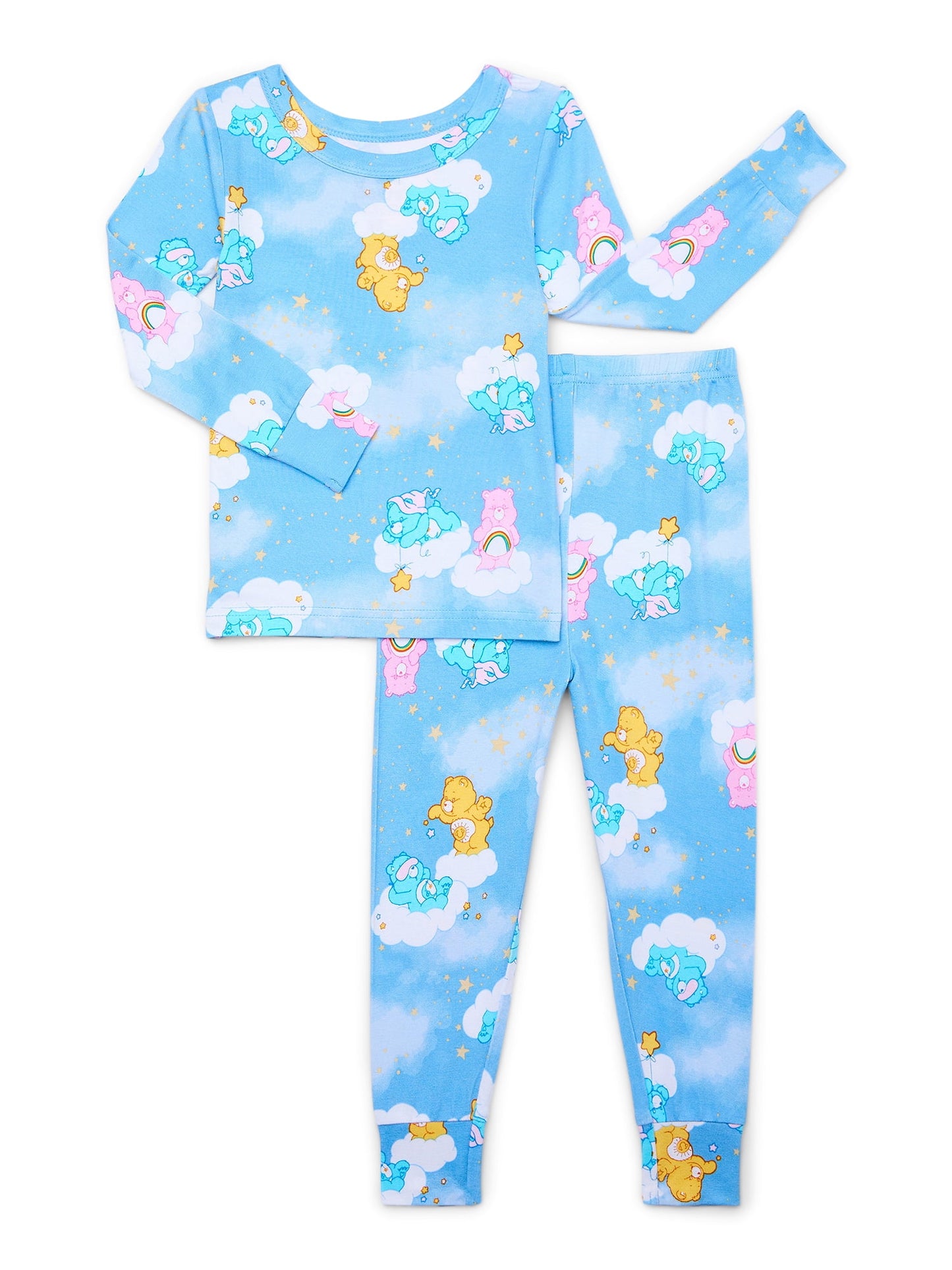 Character Toddler Viscose Unisex 2-Piece Pajama Set, Sizes 12M-5T
