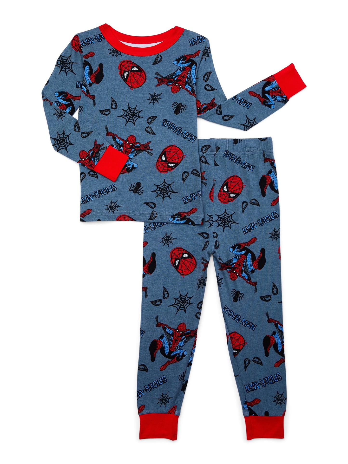 Character Toddler Viscose Unisex 2-Piece Pajama Set, Sizes 12M-5T