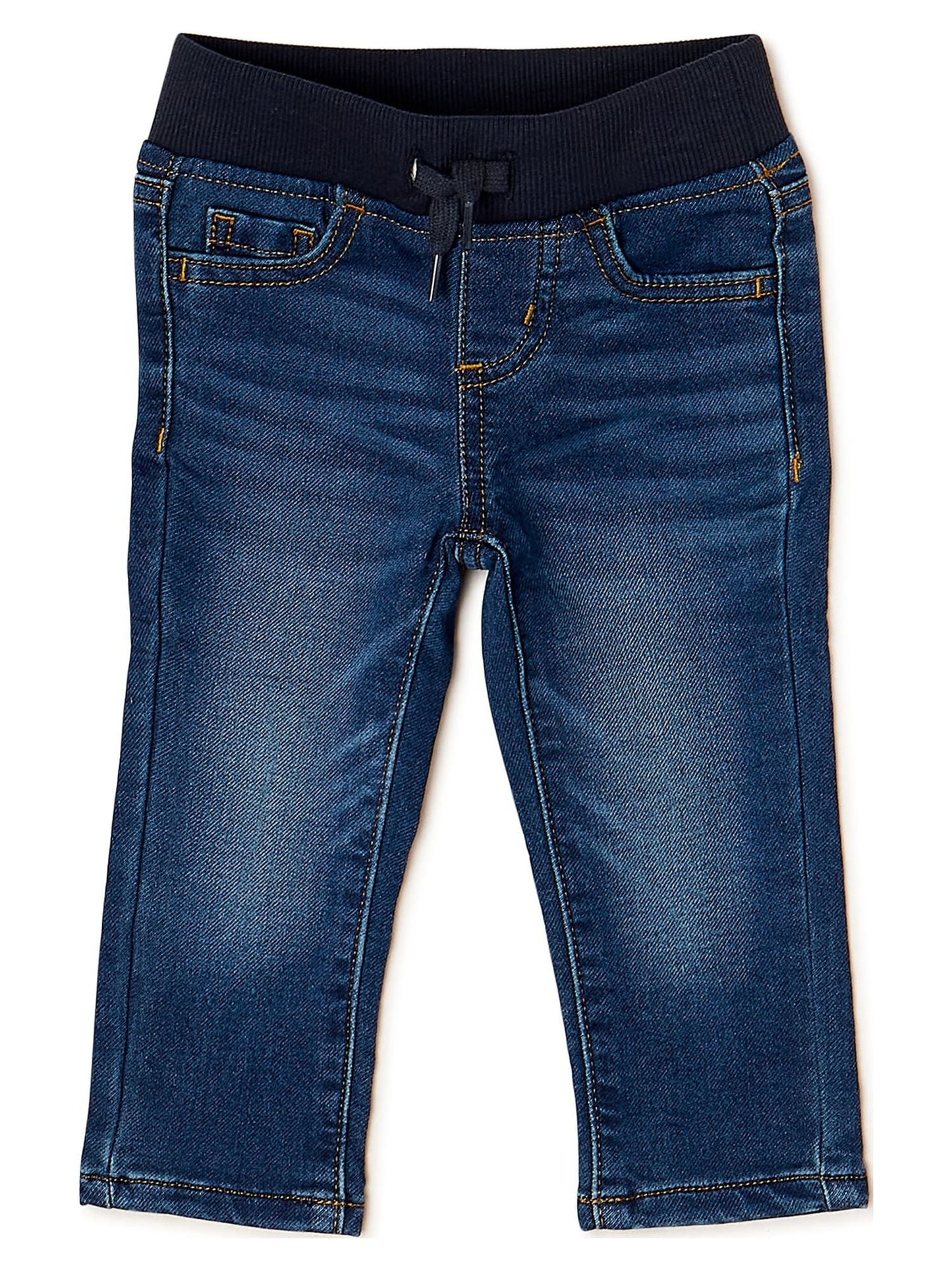 Wonder Nation Toddler Boy's Knit Denim Jeans, Sizes 12M-5T
