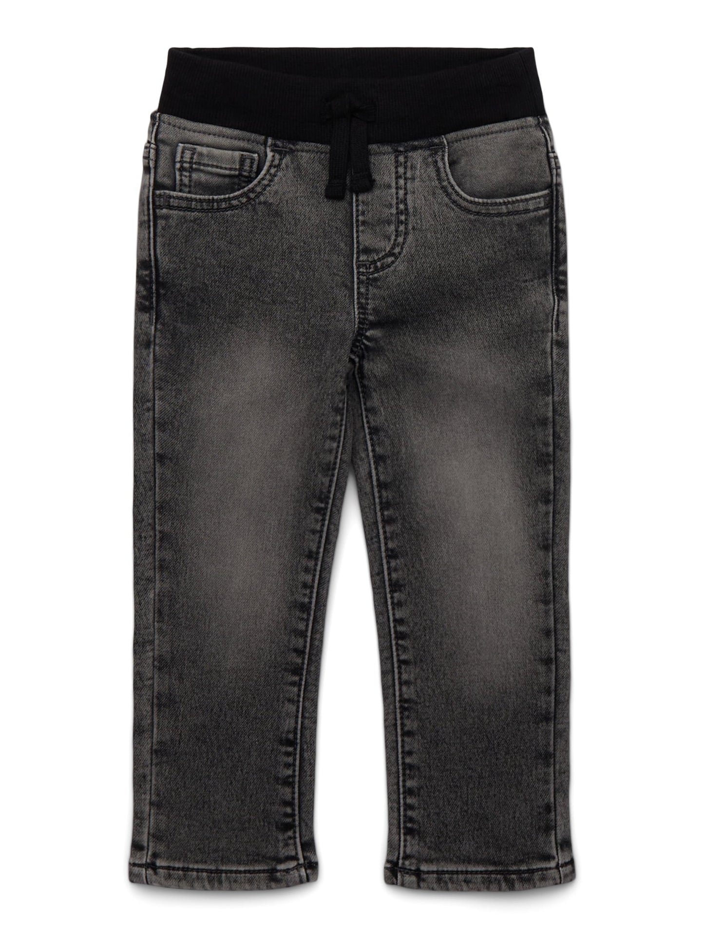 Wonder Nation Toddler Boy's Knit Denim Jeans, Sizes 12M-5T
