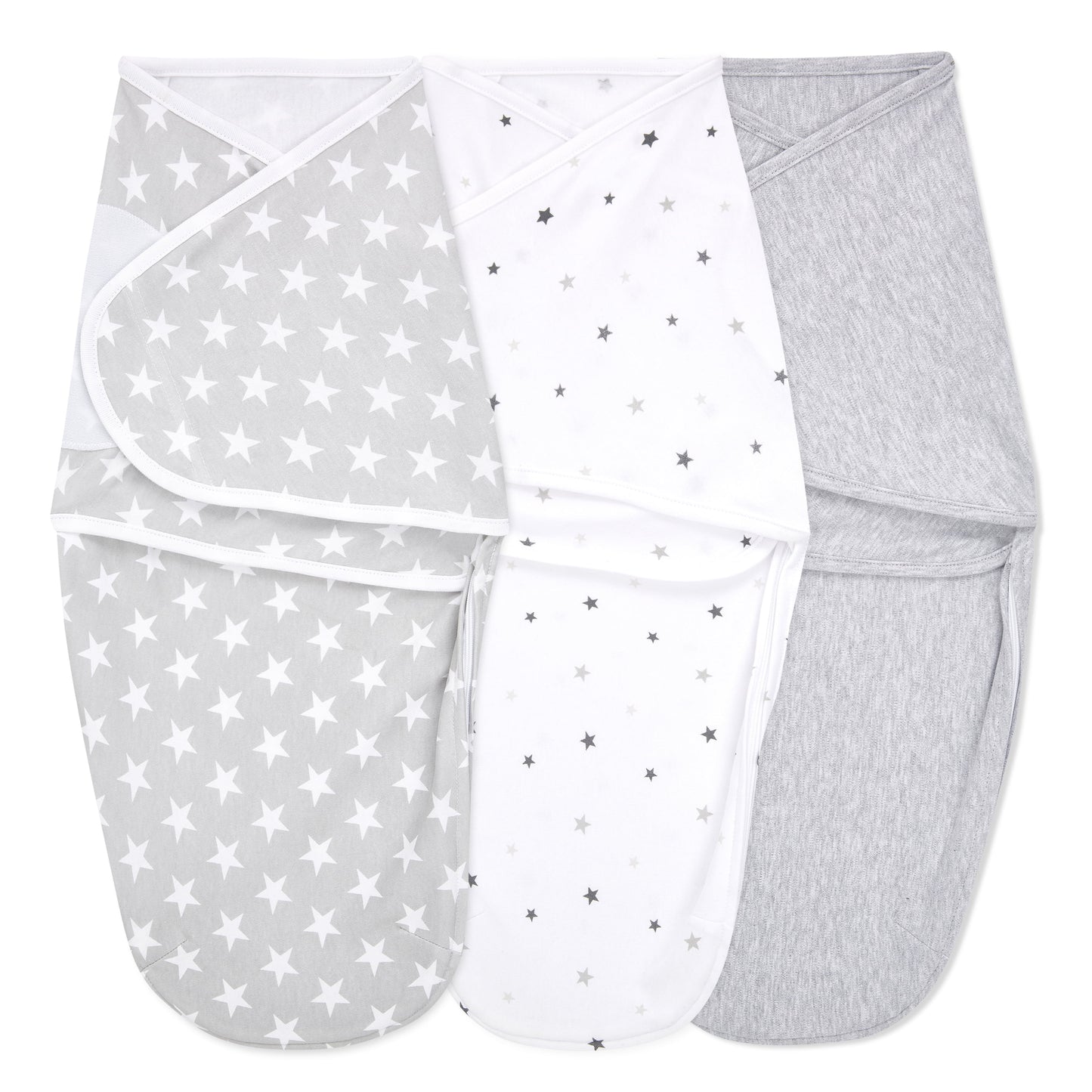 aden + anais essentials twinkle - easy swaddle wraps, 0-3M, 3pk