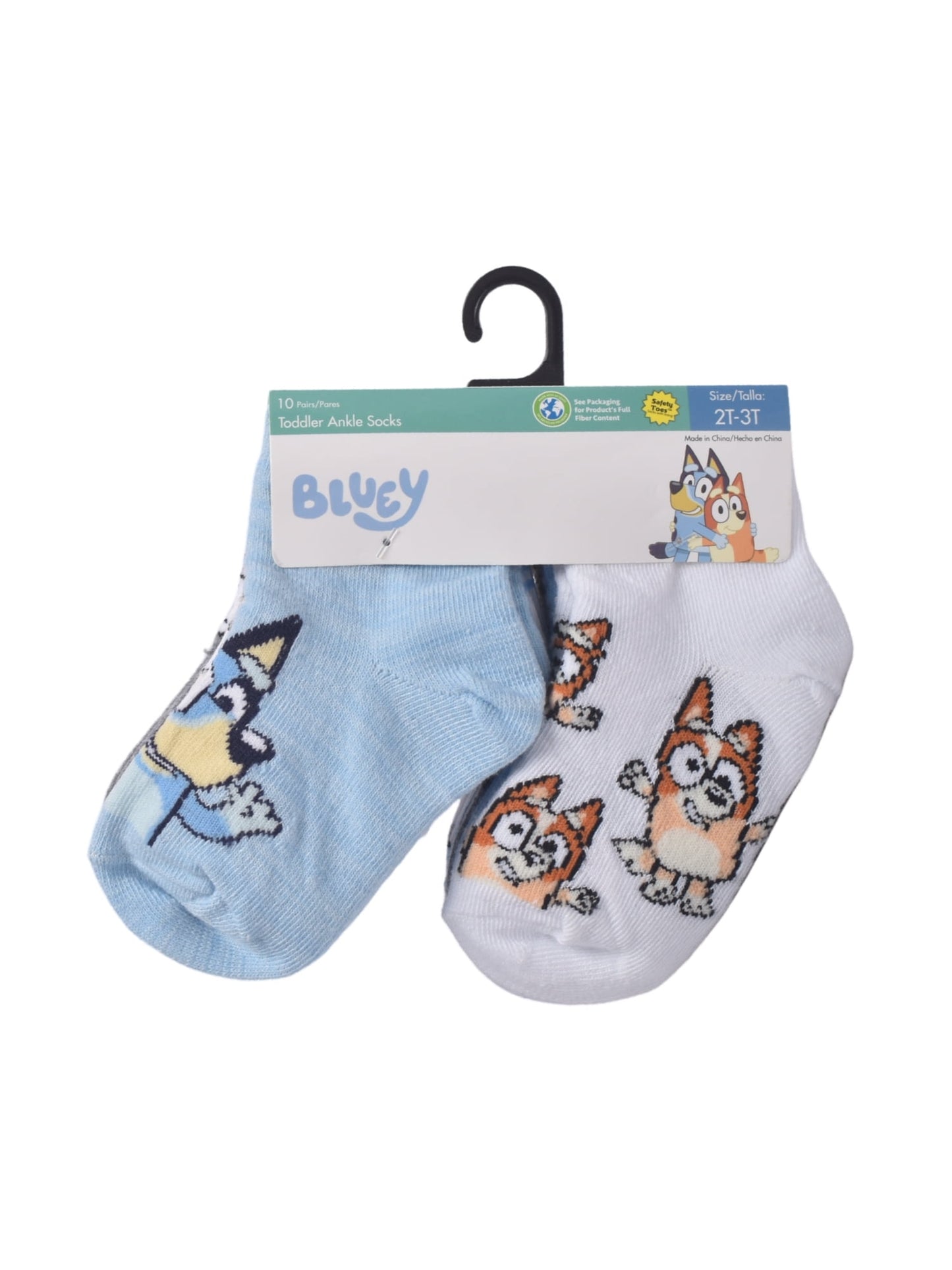 Character Toddler Ankle Socks, 10-Pack, Sizes 12M-5T