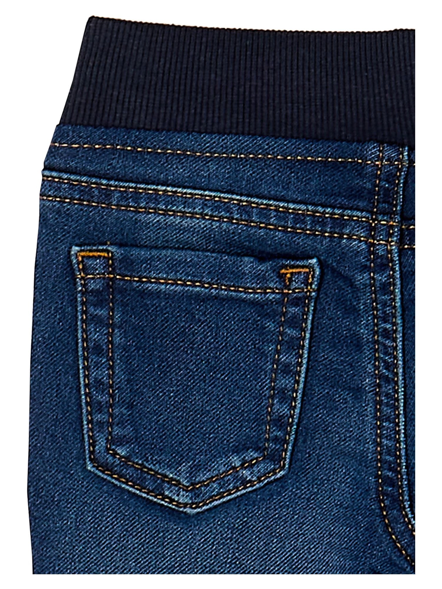 Wonder Nation Toddler Boy's Knit Denim Jeans, Sizes 12M-5T