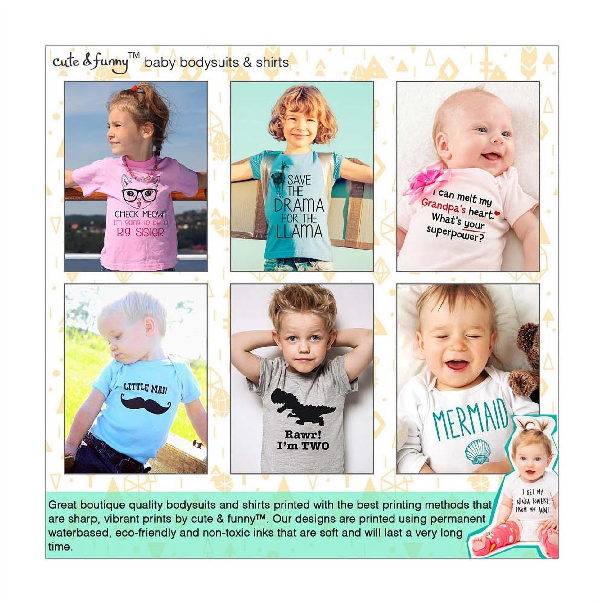Daddy, I can't wait to meet you. Mommy says you're awesome! - cute & funny surprise baby birth pregnancy announcement - White Newborn Size (0-3 Mos) Unisex Baby Bodysuit