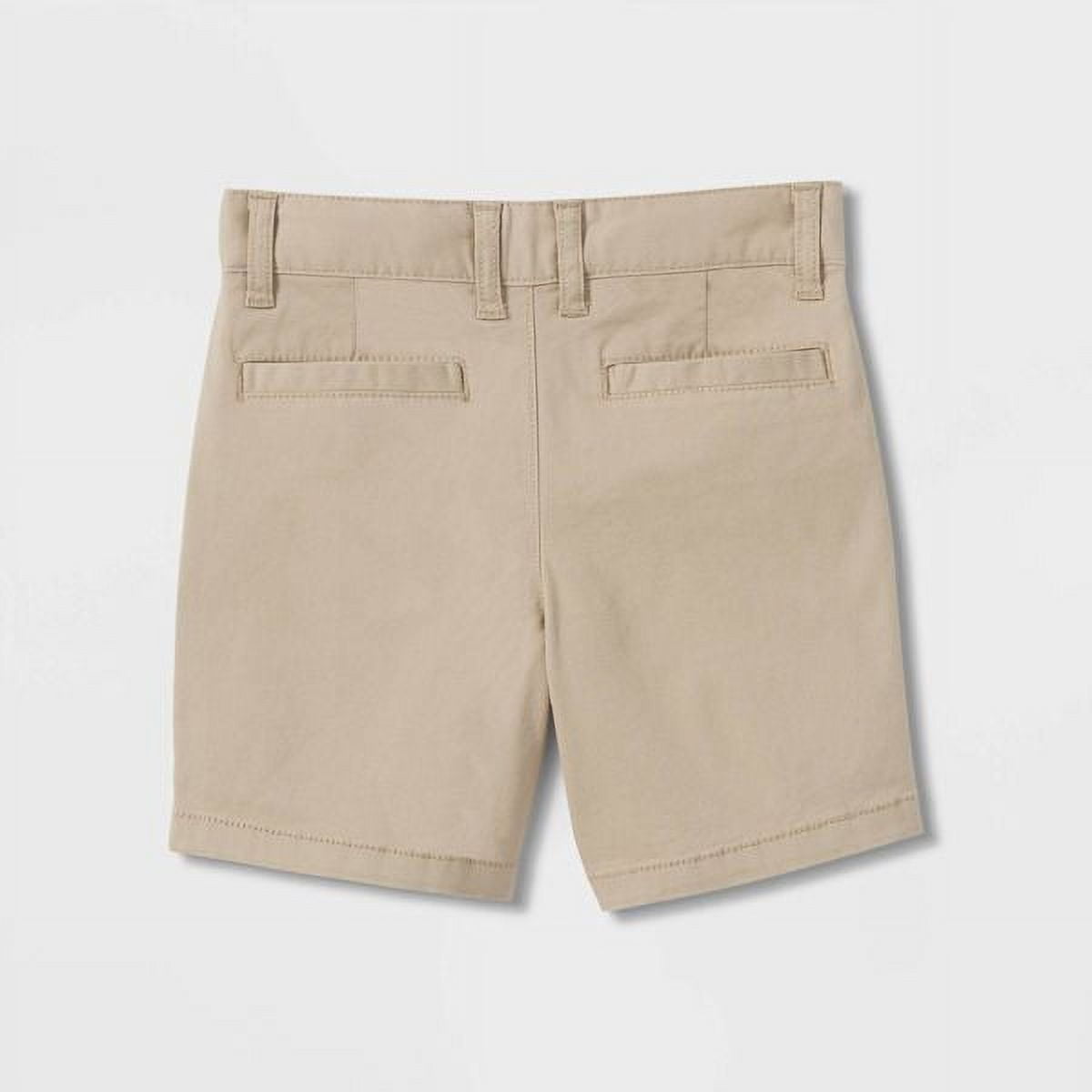 C & J School Uniform Khaki Shorts, Toddler Boys'