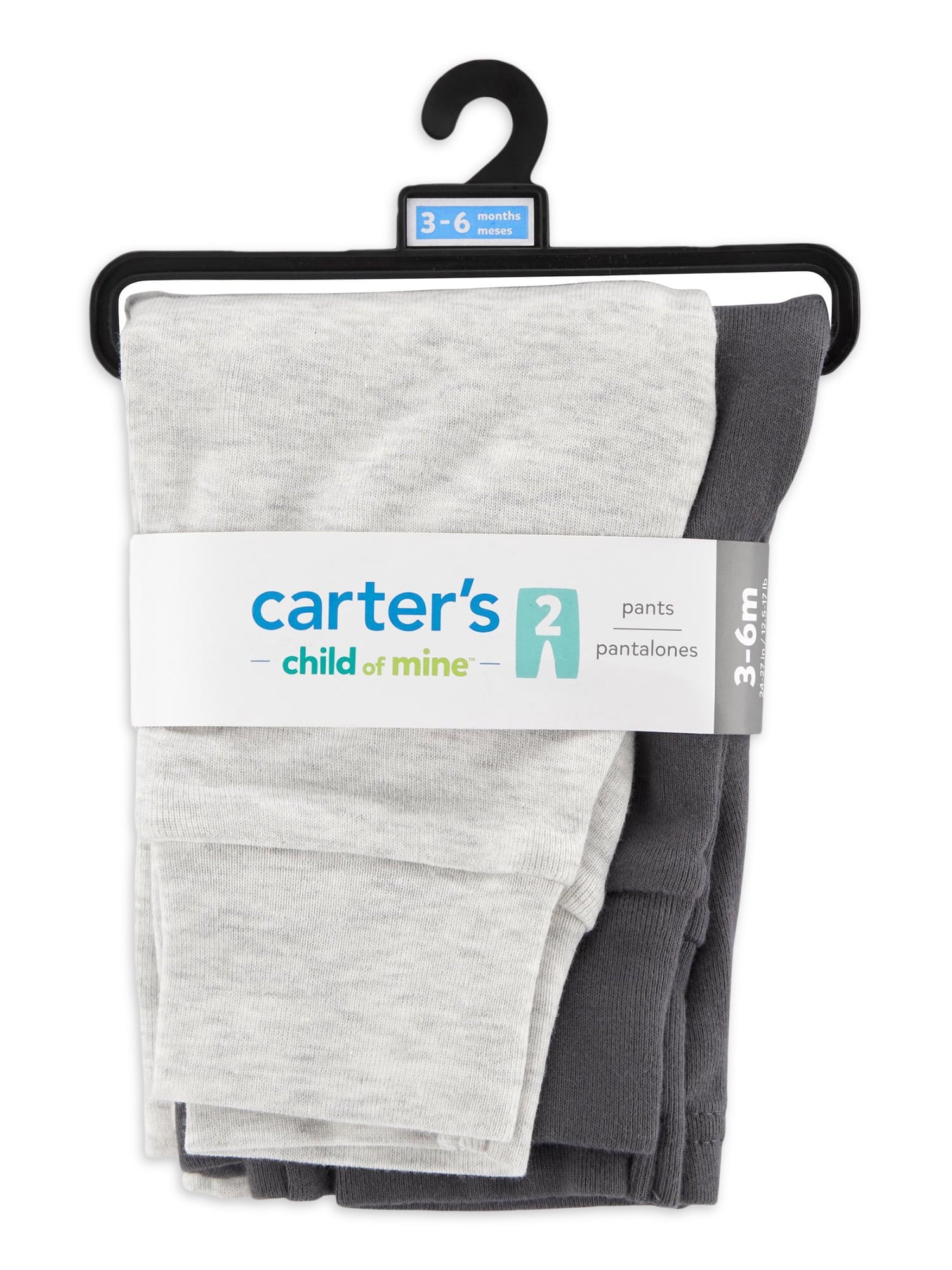 Carter's Child of Mine Baby Boy Pants, 2-Pack, Sizes Preemie-18 Months