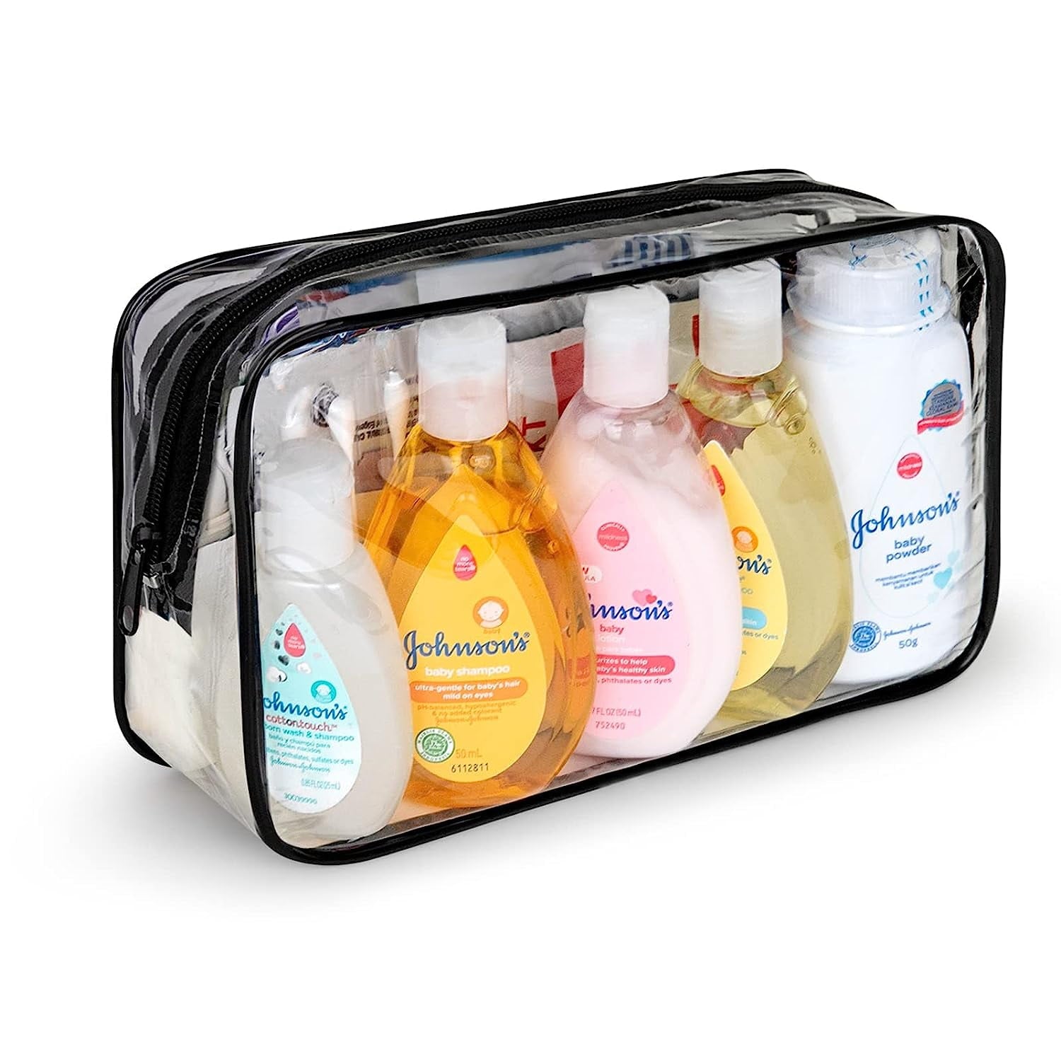 Asom Baby Travel Convenience Kit TSA-Compliant Toiletries Set, Unisex, 10pc