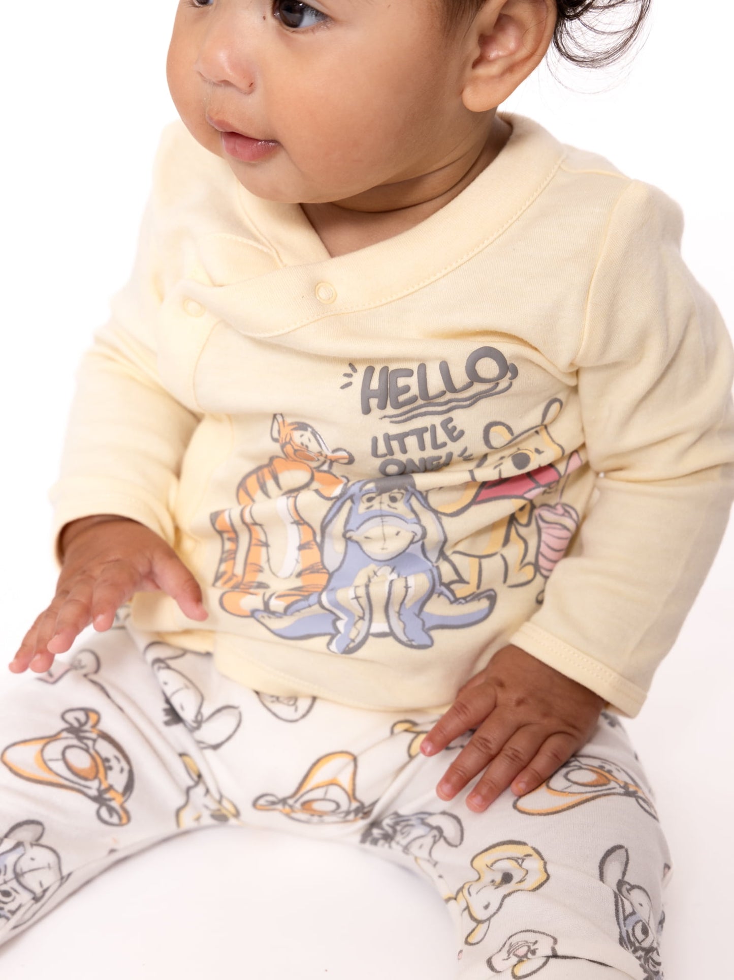 Disney Baby Wishes + Dreams Character Infant Baby Jogger Pants, 3-Pack, Sizes Newborn-12 Months