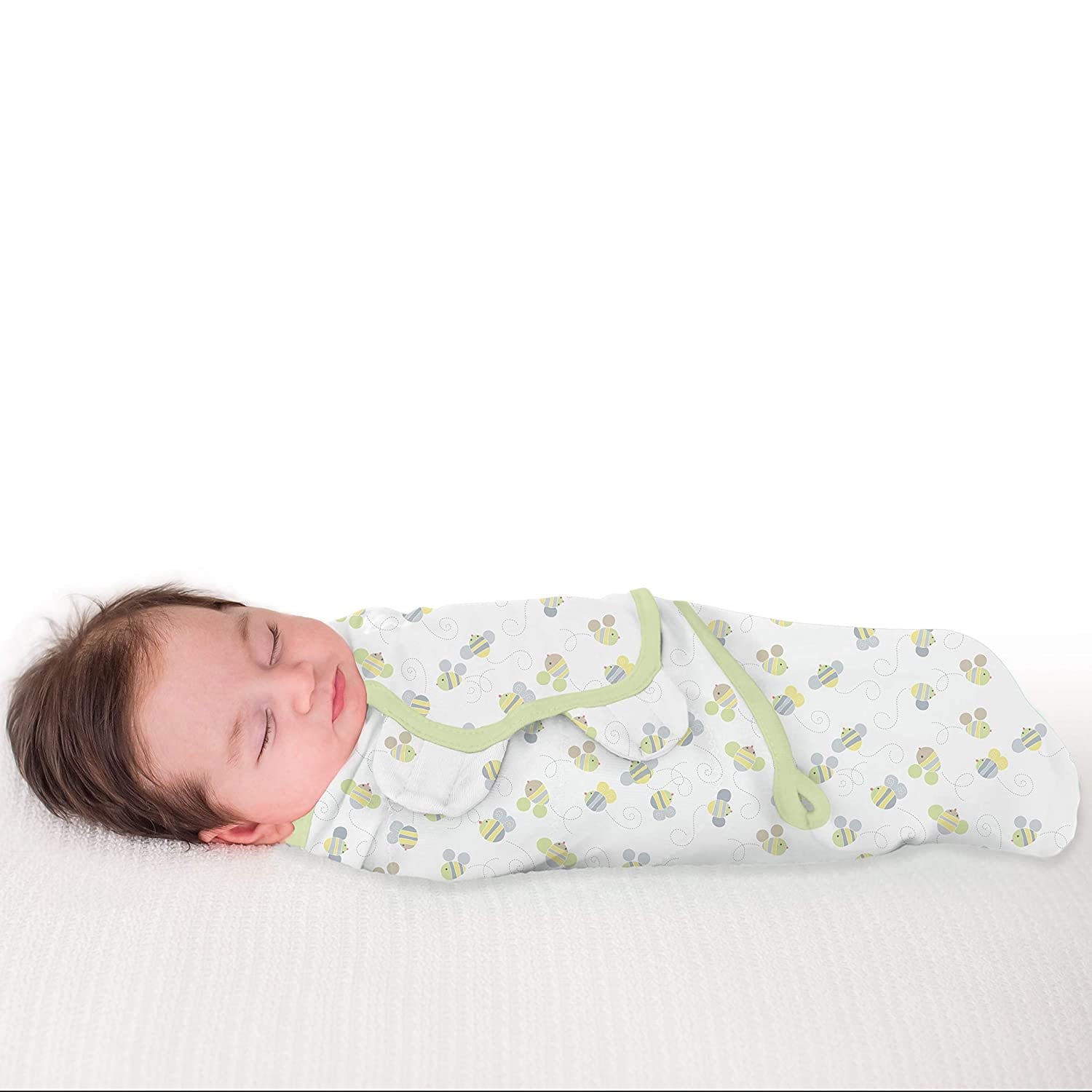 SwaddleMe Cotton S/M 3-Pack - Busy Bees