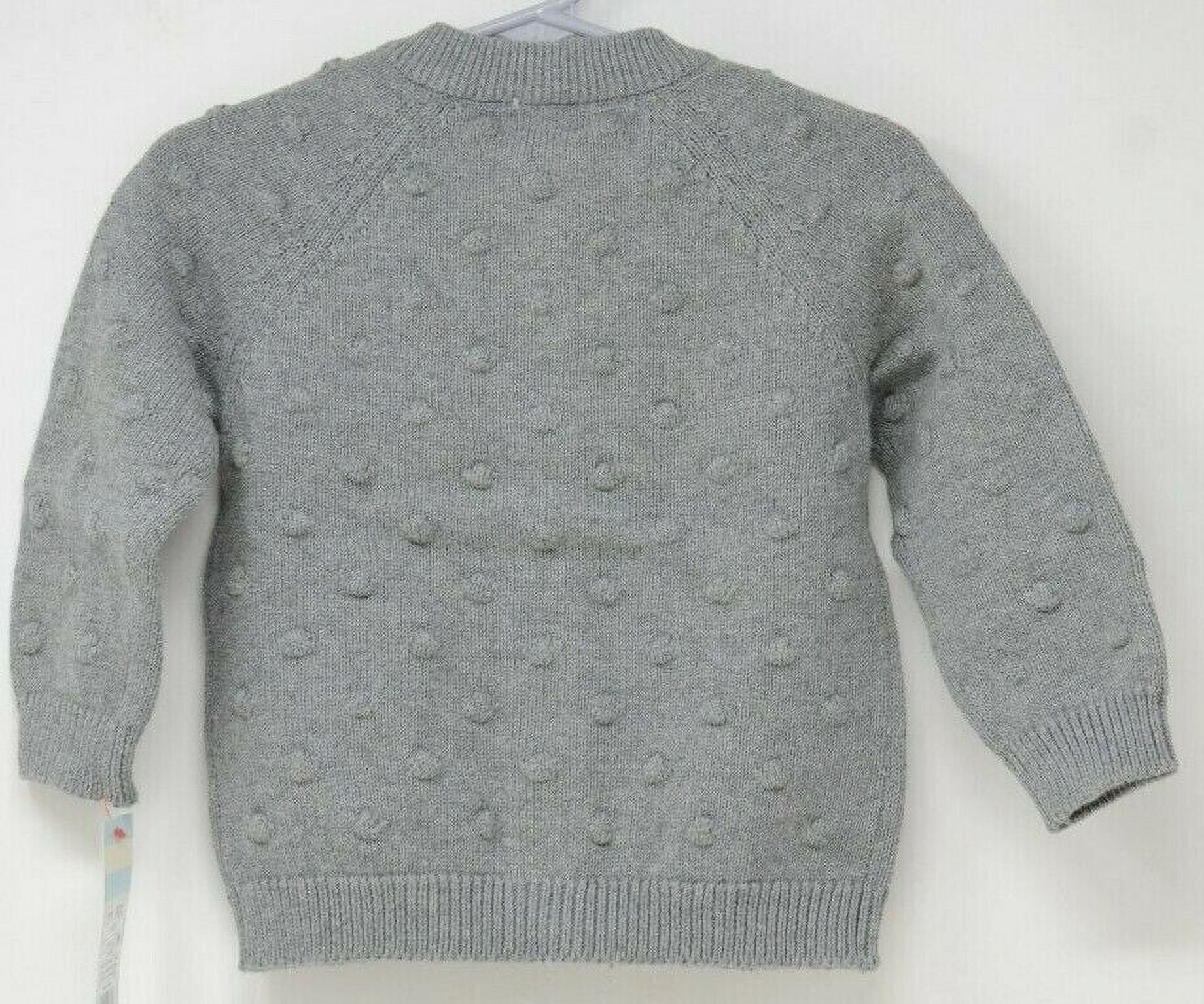 Baby Bobble Sweater Cardigan - Cat & Jack™ Gray, Size 6-9m