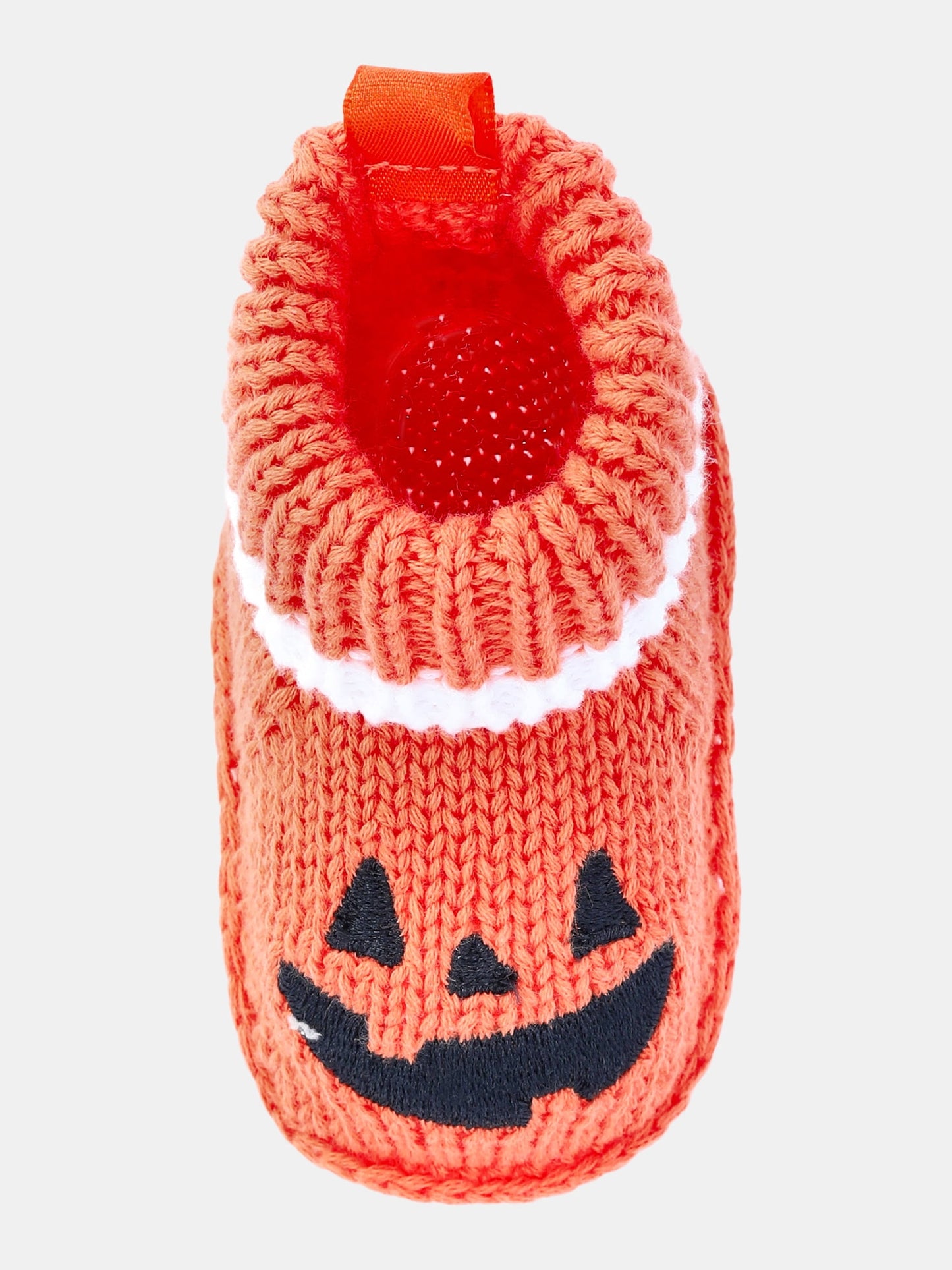 Carter's Child of Mine Baby Boys or Girls Halloween Pumpkin Slippers, Sizes 0M-6M