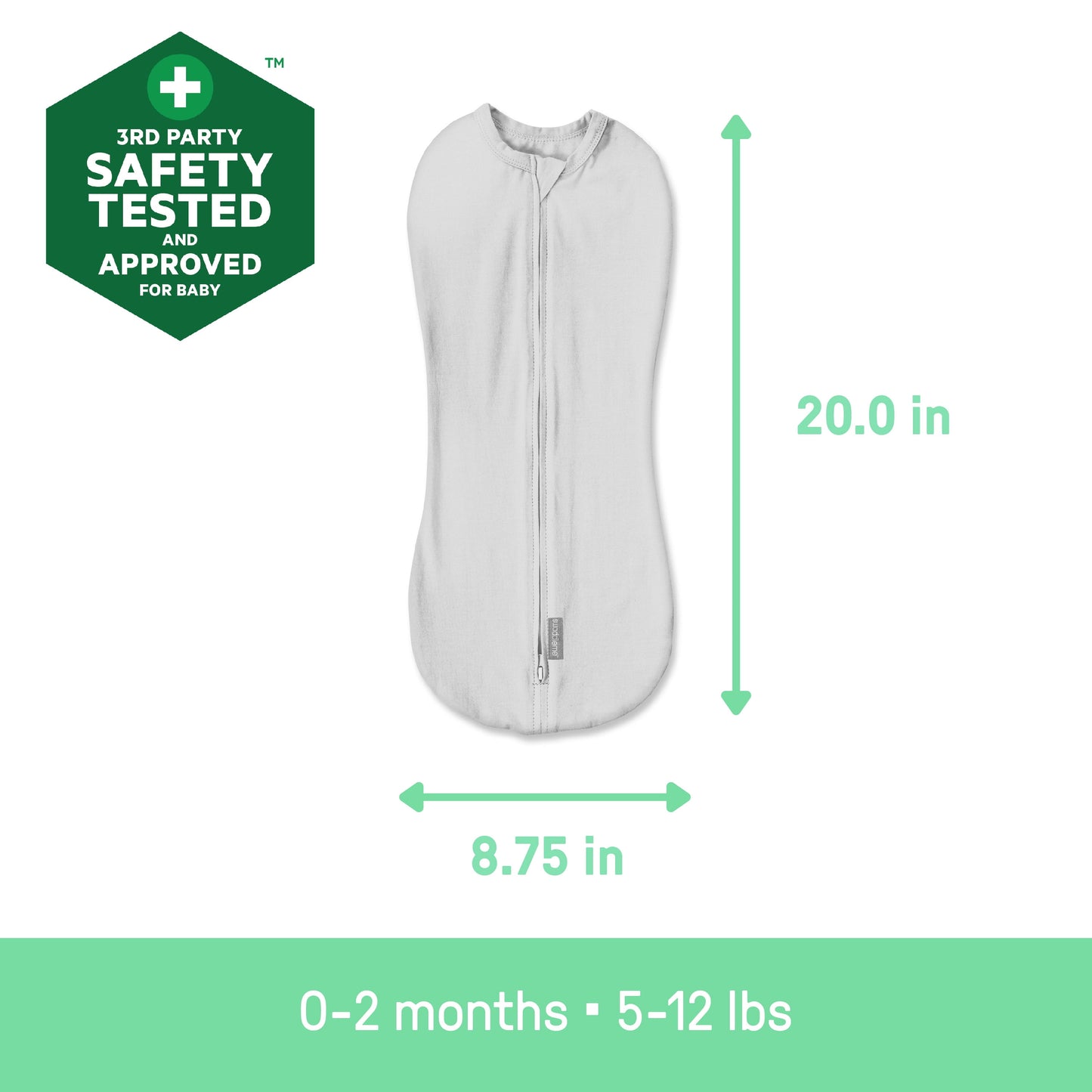 SwaddleMe by Ingenuity Pod - Dino Jam