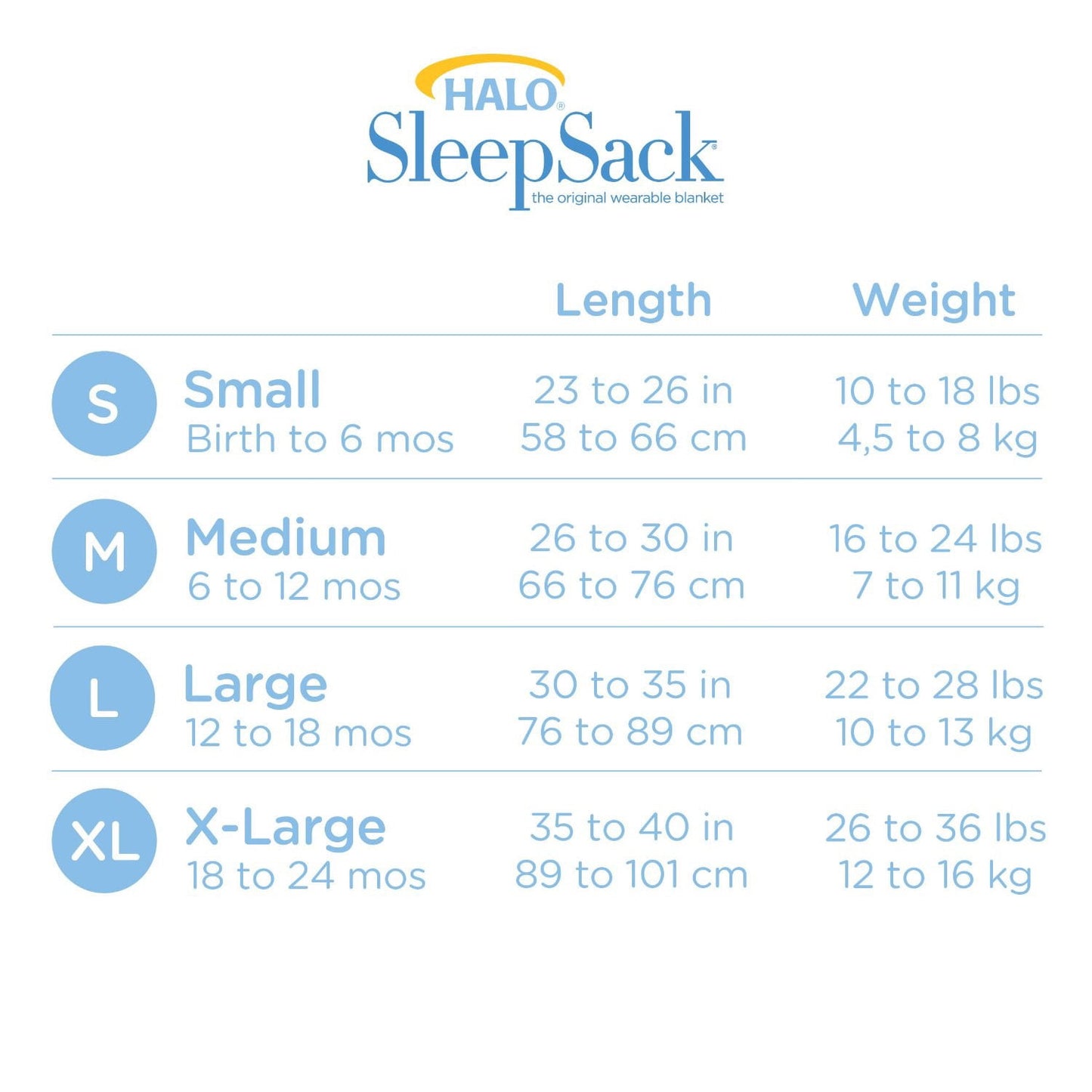Halo® Sleepsack® Wearable Blanket, Micro-Fleece, Cream, Infant, Unisex, Medium, 6-12 Months