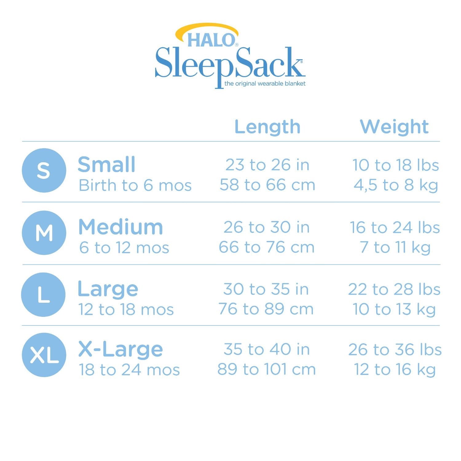 Halo® Sleepsack® Wearable Blanket, Micro-Fleece, Cream, Infant, Unisex, Medium, 6-12 Months