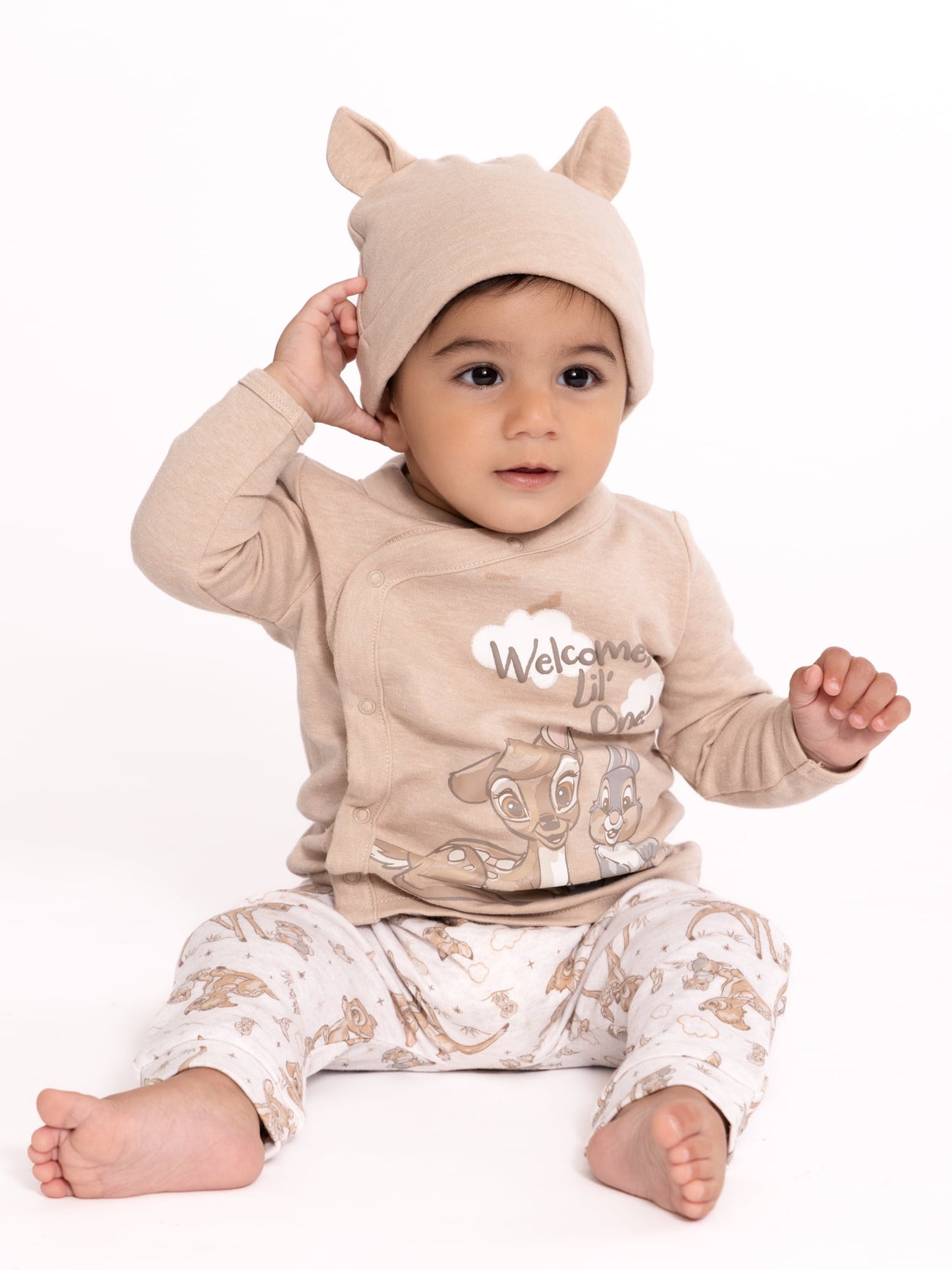 Disney Baby Wishes + Dreams Character Baby Take Me Home Set, 3-Piece, Sizes Preemie-9 Months