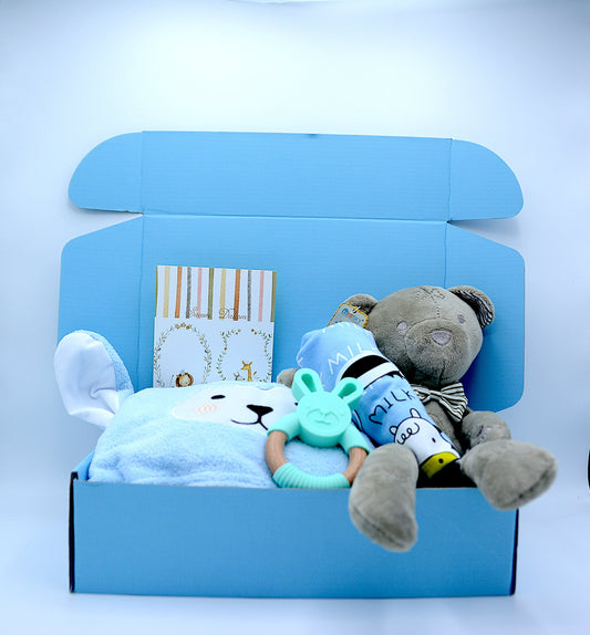 Baby Gift Box / Newborn Gift Set / Baby Boy Gift / Baby Boy Gift / Baby Shower Gift/ Baby Boy Gift Box