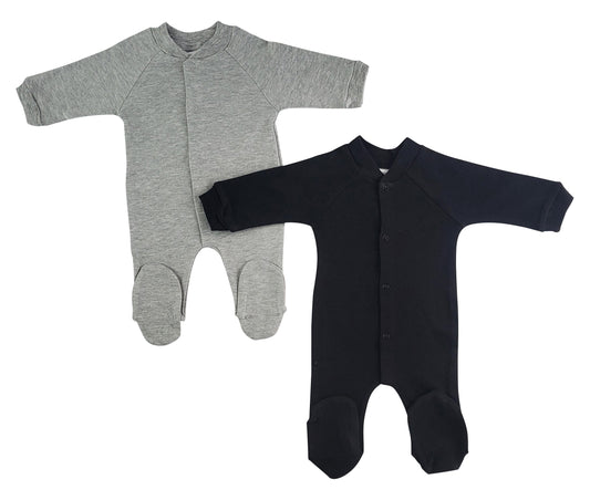 Bambini Sleep N Play One Piece Romper Coverall (Pack of 2)