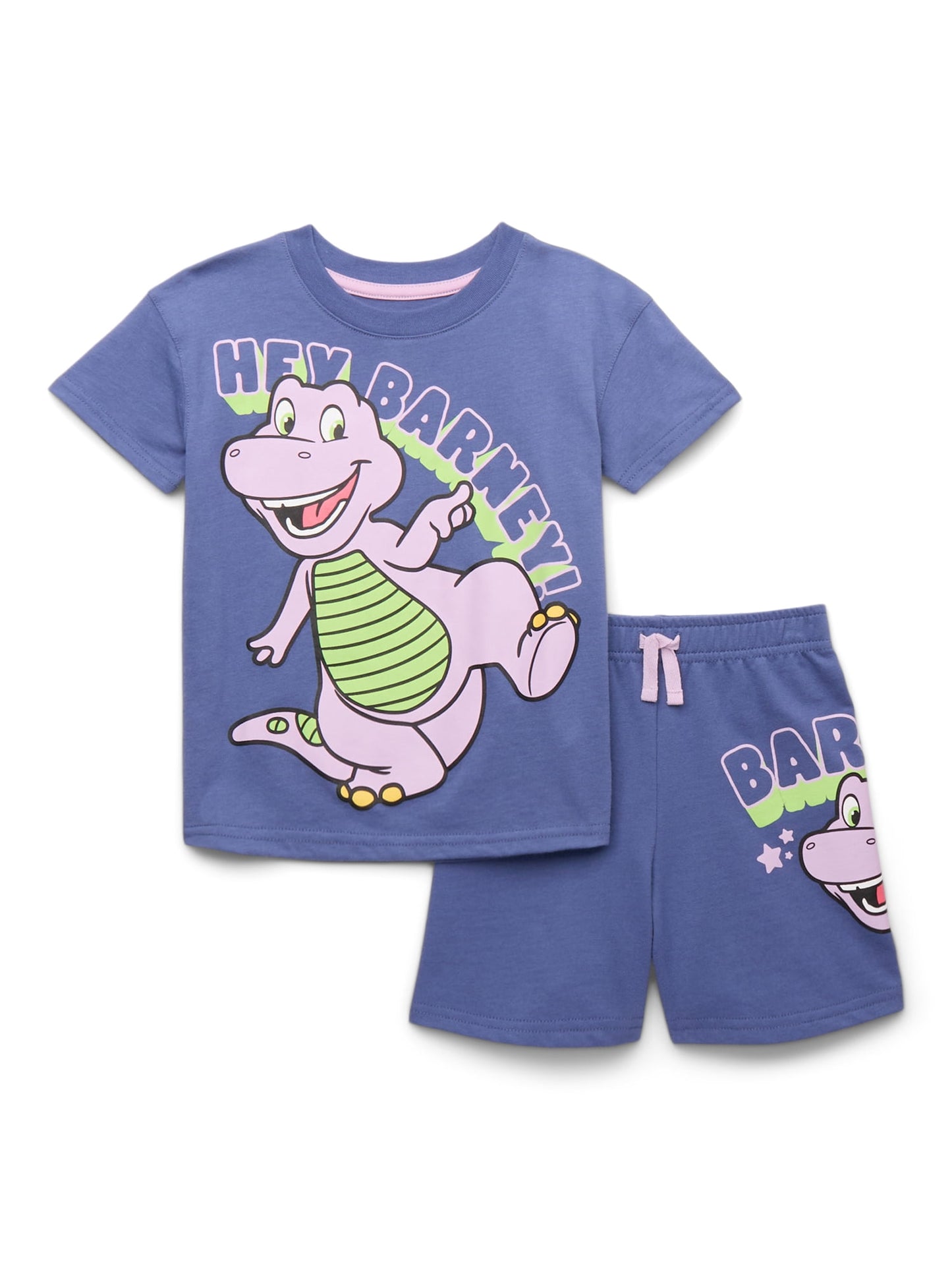 Bluey Toddler Graphic Tee and Shorts Set, 2-Piece, Sizes 12M-5T