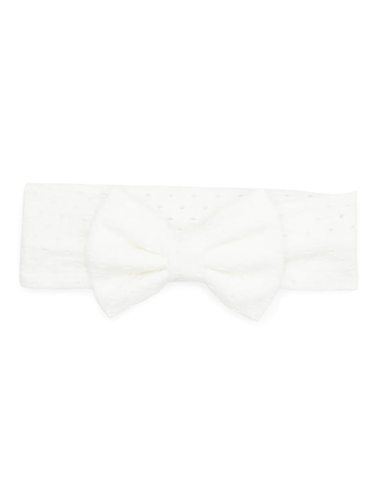 Carter's Child of Mine Newborn and Baby Girls Eyelet Bow Head Wrap