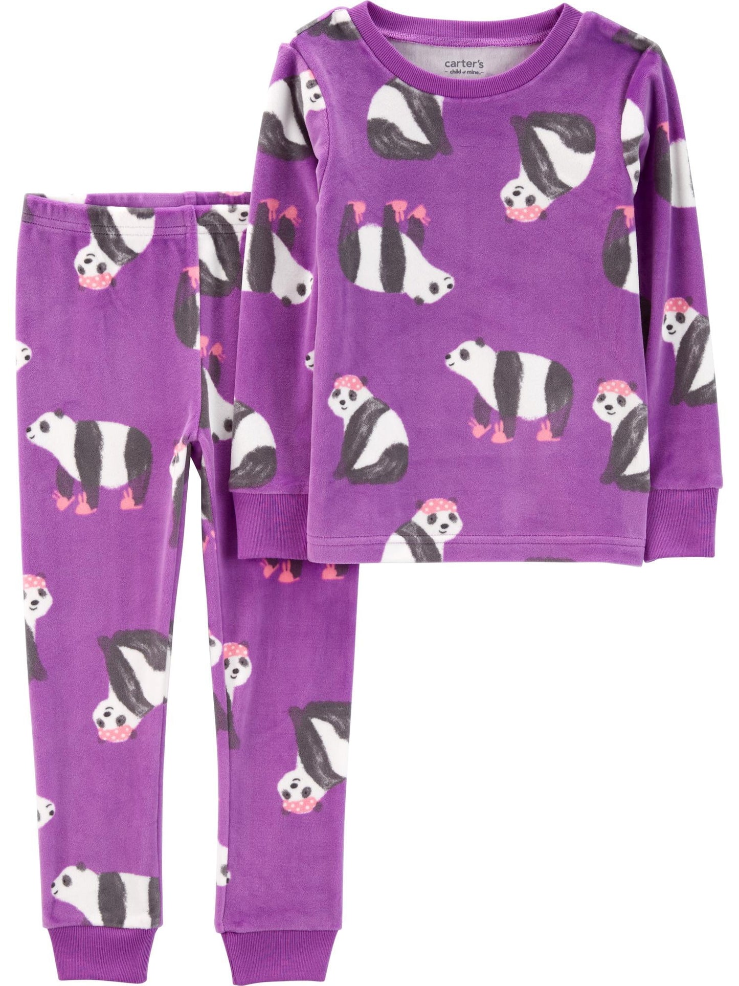 Carter's Child of Mine Toddler Cozy Pajama Set, 2-Piece, Sizes 12M-5T