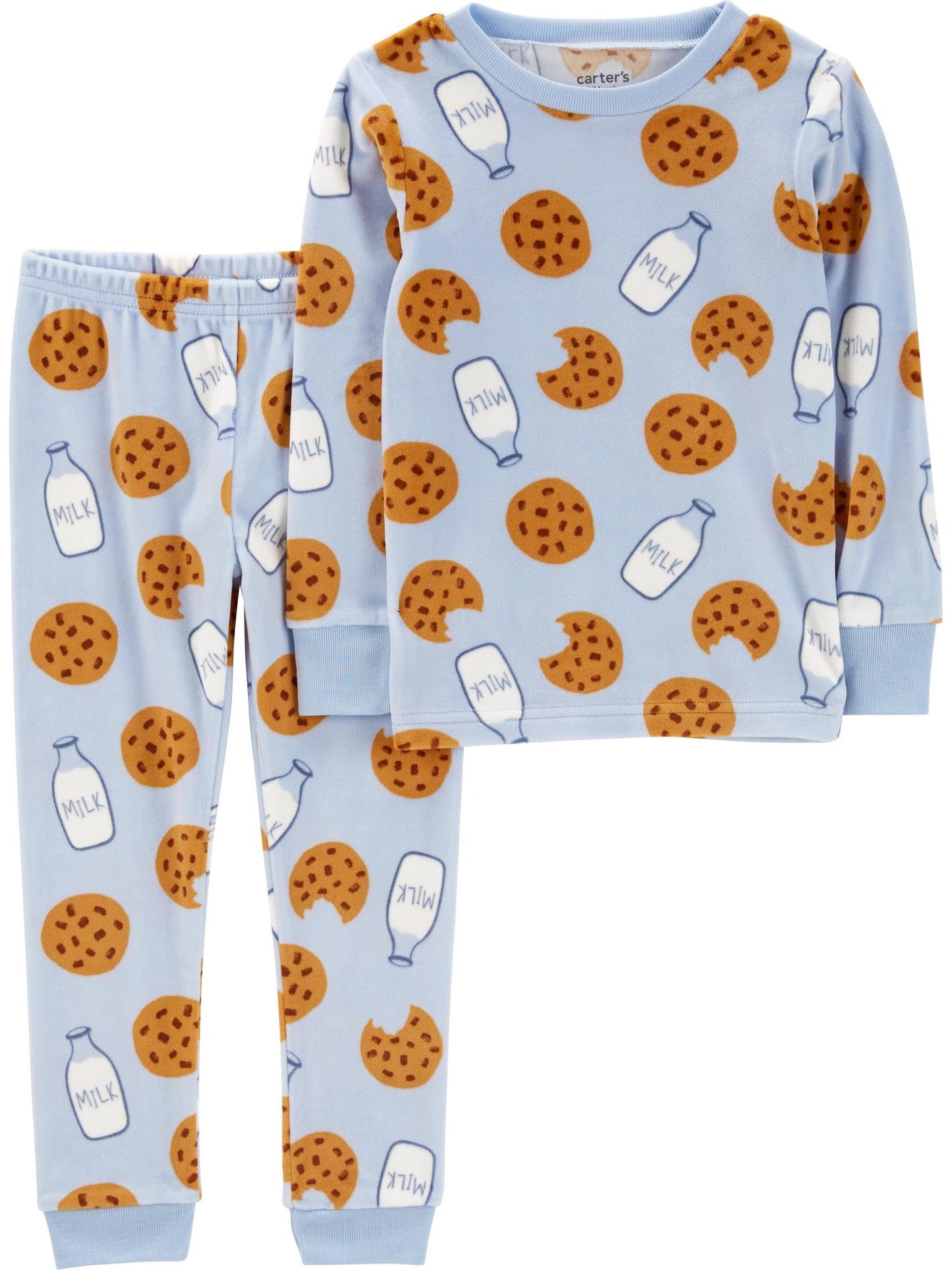 Carter's Child of Mine Toddler Cozy Pajama Set, 2-Piece, Sizes 12M-5T