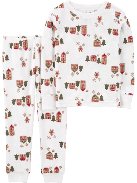 Carter's Child of Mine Toddler Holiday Pajama Set, 2-Piece, Sizes 12M-5T
