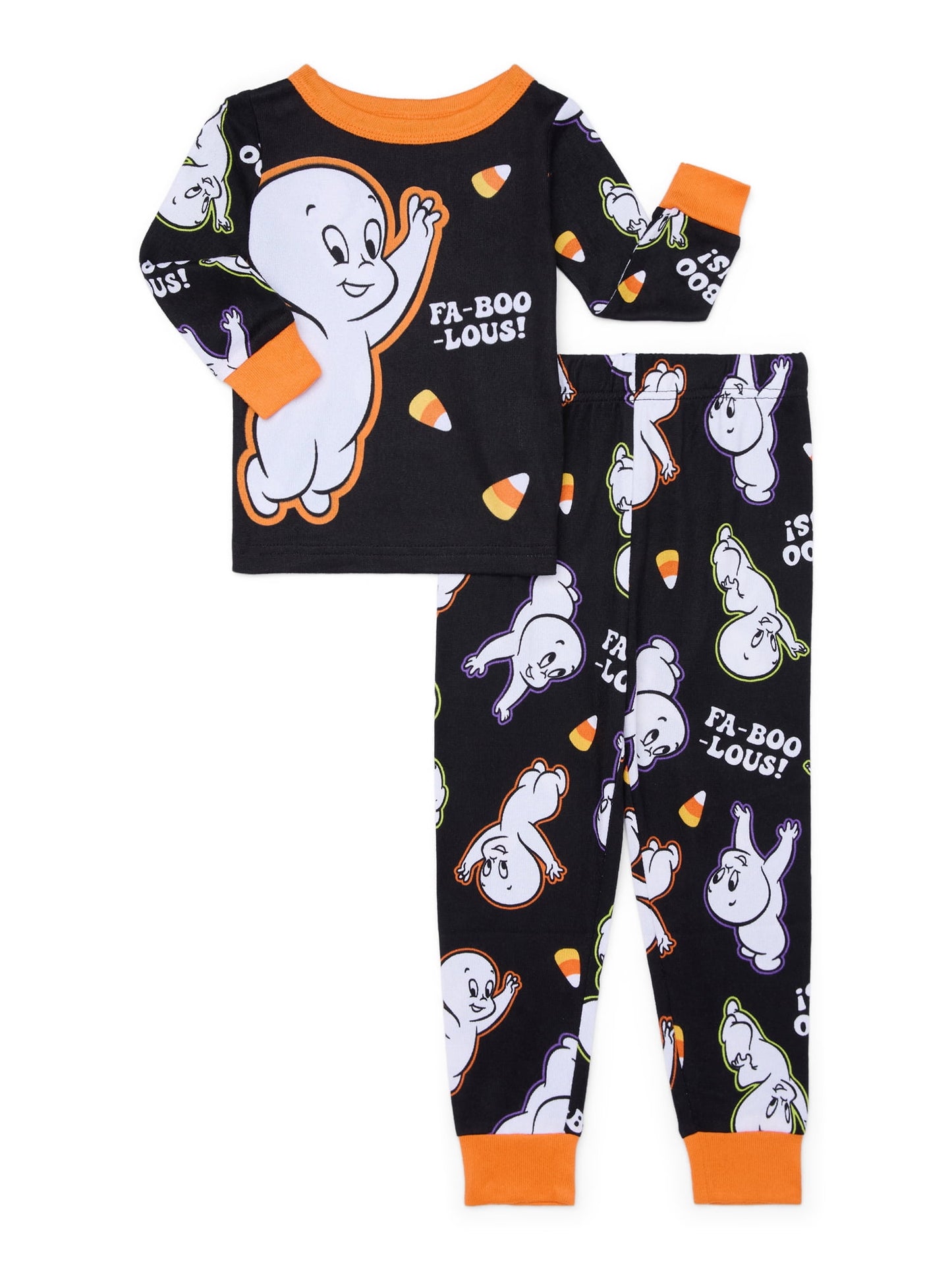 Bluey Toddlers' Halloween Pajama Top and Pants Set, 2-Piece, Sizes 12M-5T