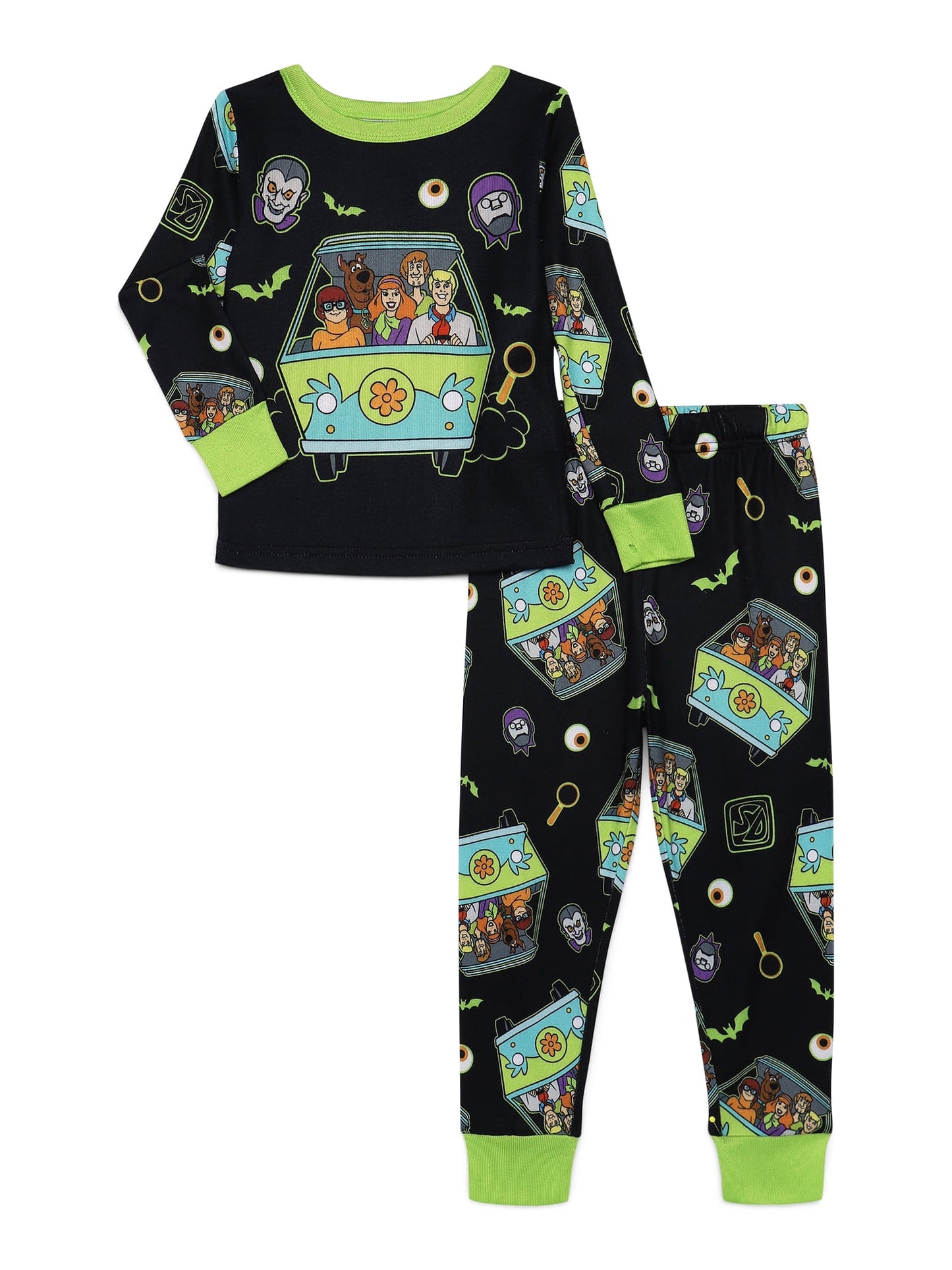Bluey Toddlers' Halloween Pajama Top and Pants Set, 2-Piece, Sizes 12M-5T