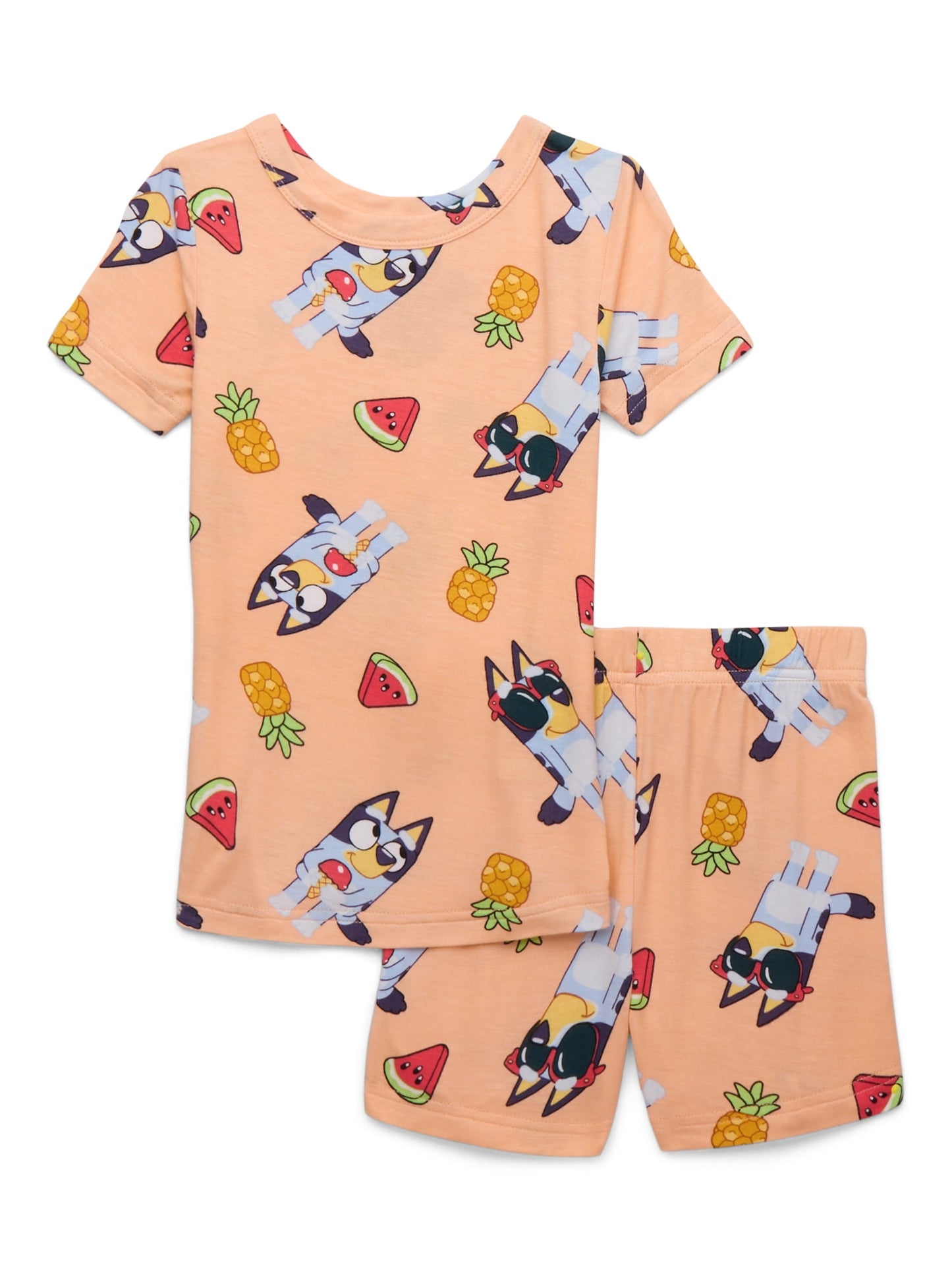 Character Toddler Tee and Shorts Viscose Pajama Set, 2-Piece, Sizes 12M-5T