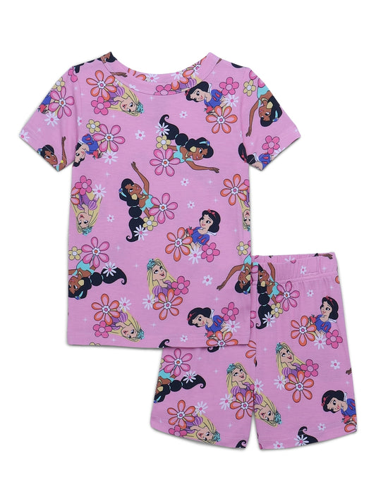 Character Toddler Tee and Shorts Viscose Pajama Set, 2-Piece, Sizes 12M-5T