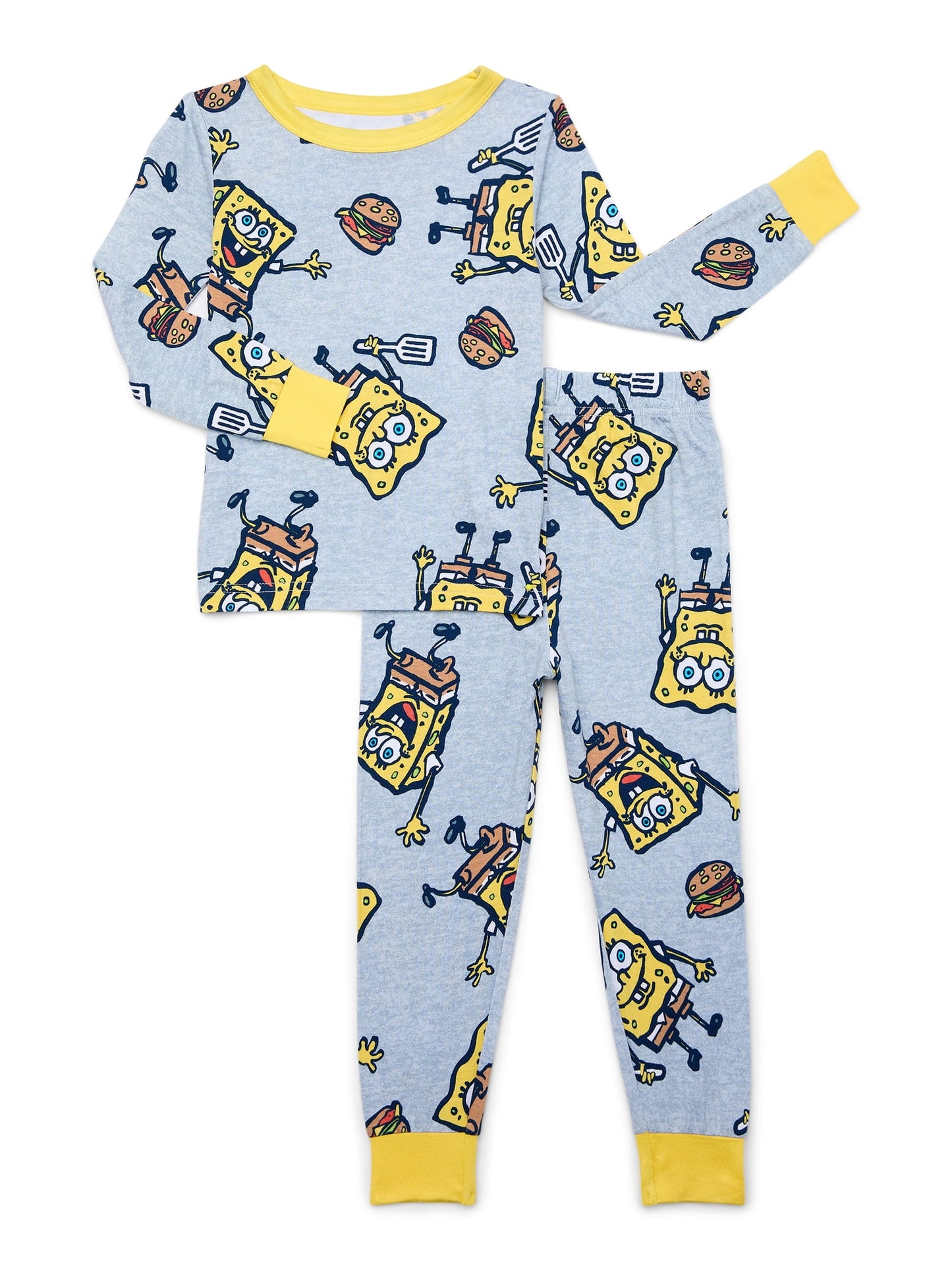Character Toddler Viscose Unisex 2-Piece Pajama Set, Sizes 12M-5T