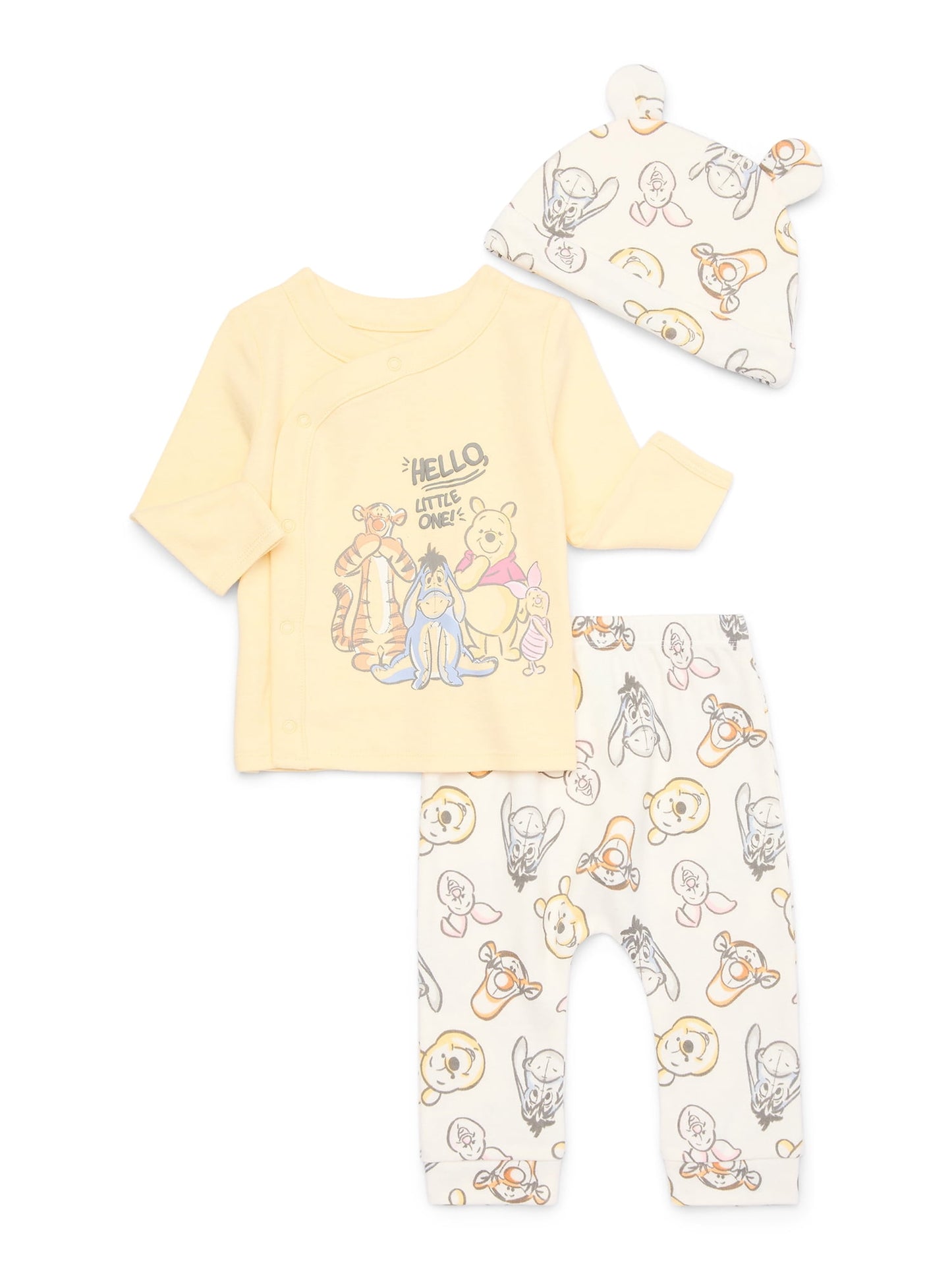 Disney Baby Wishes + Dreams Character Baby Take Me Home Set, 3-Piece, Sizes Preemie-9 Months