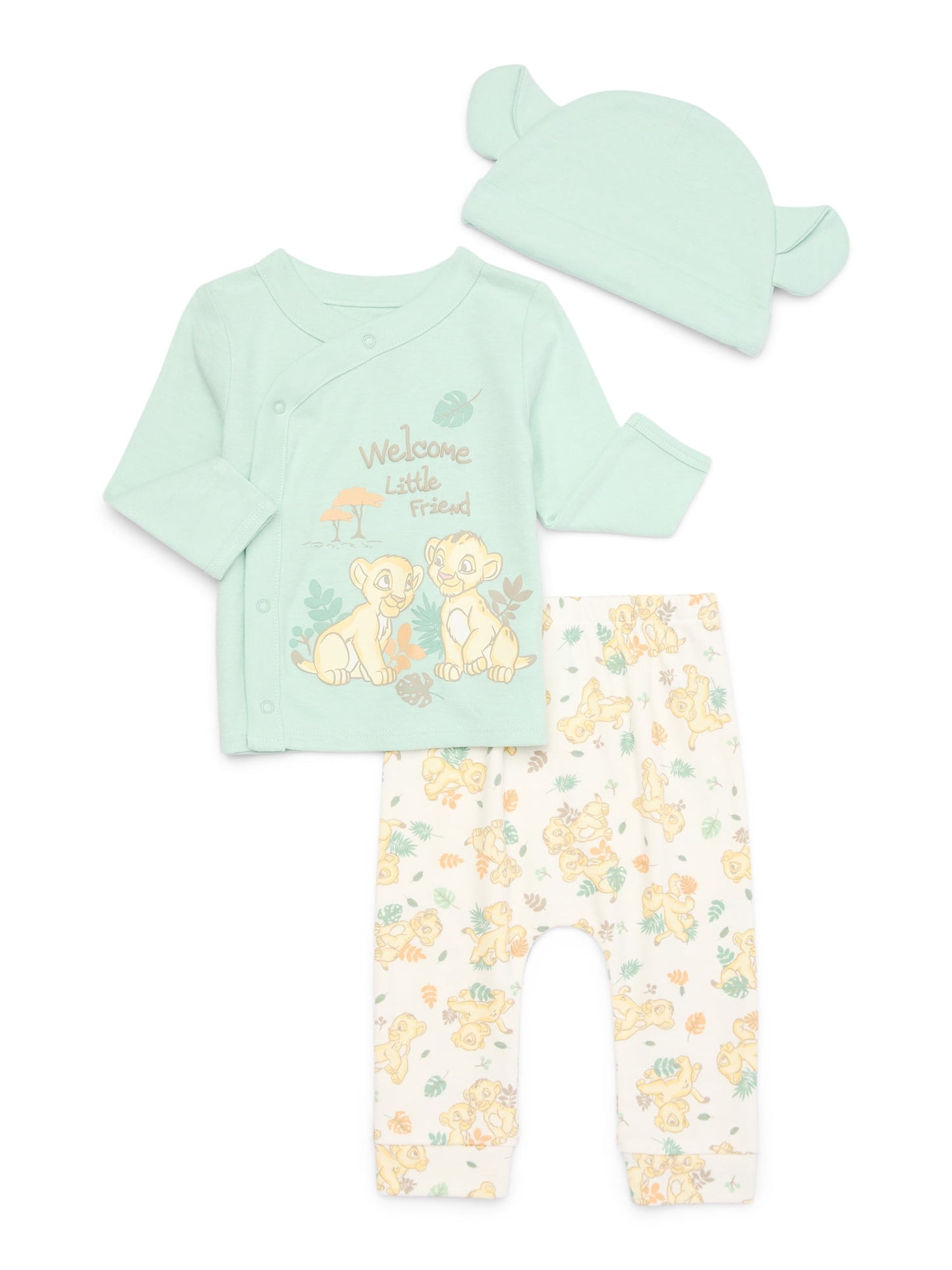 Disney Baby Wishes + Dreams Character Baby Take Me Home Set, 3-Piece, Sizes Preemie-9 Months