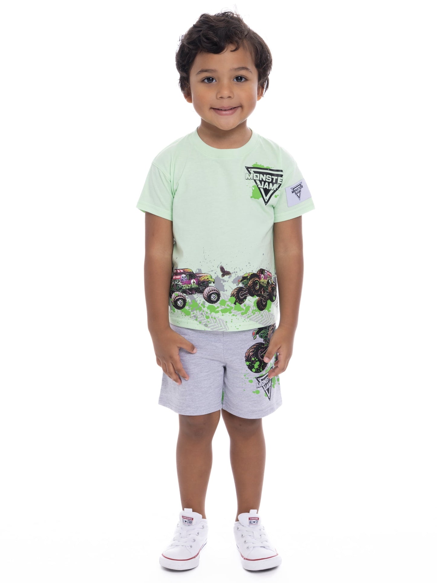 Bluey Toddler Graphic Tee and Shorts Set, 2-Piece, Sizes 12M-5T