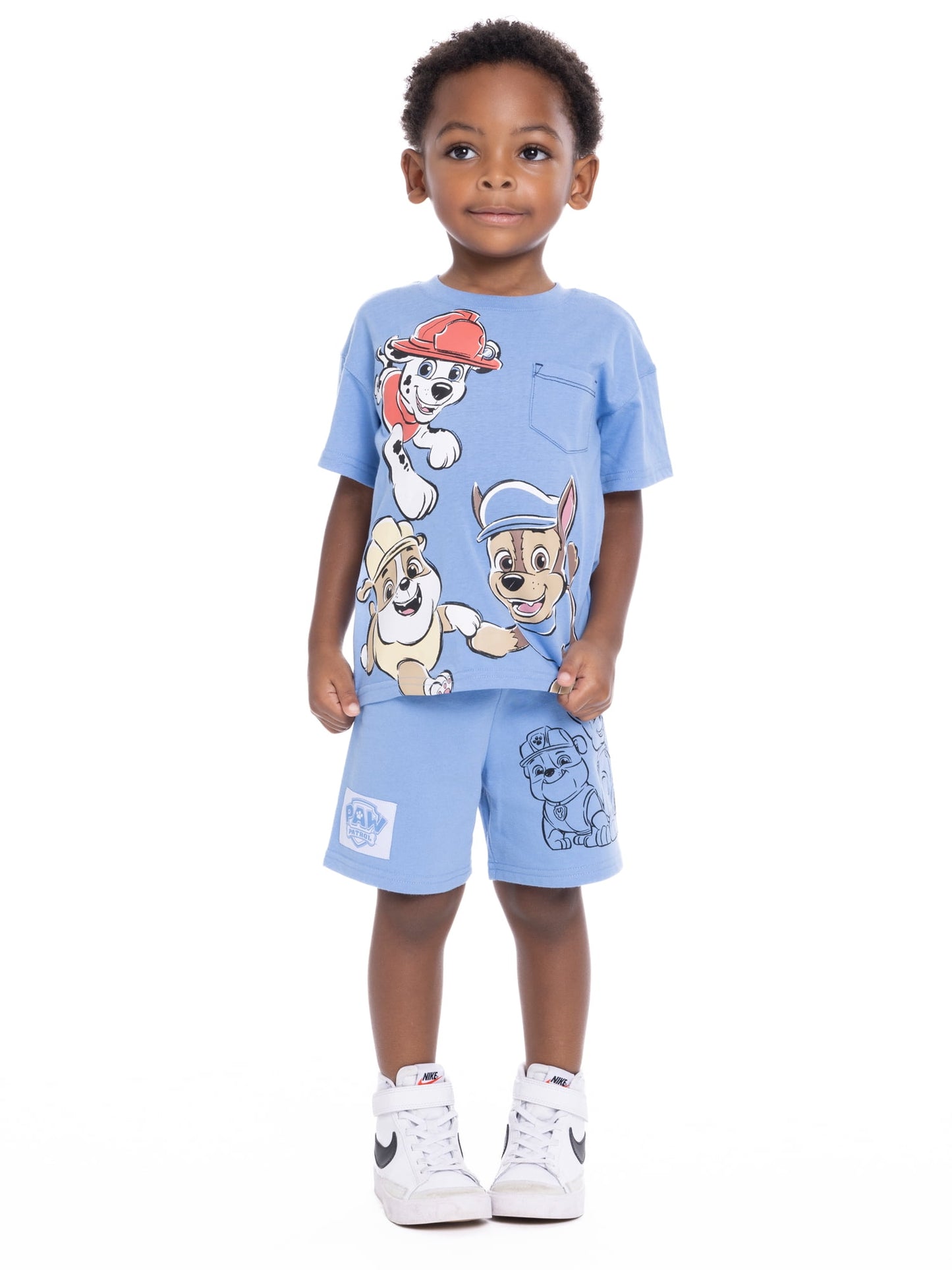 Bluey Toddler Graphic Tee and Shorts Set, 2-Piece, Sizes 12M-5T
