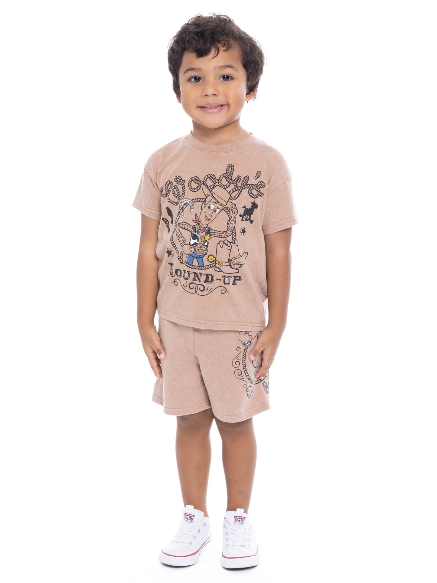 Bluey Toddler Graphic Tee and Shorts Set, 2-Piece, Sizes 12M-5T