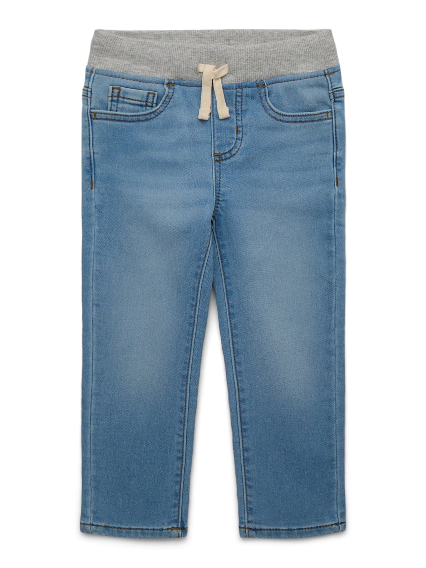 Wonder Nation Toddler Boy's Knit Denim Jeans, Sizes 12M-5T