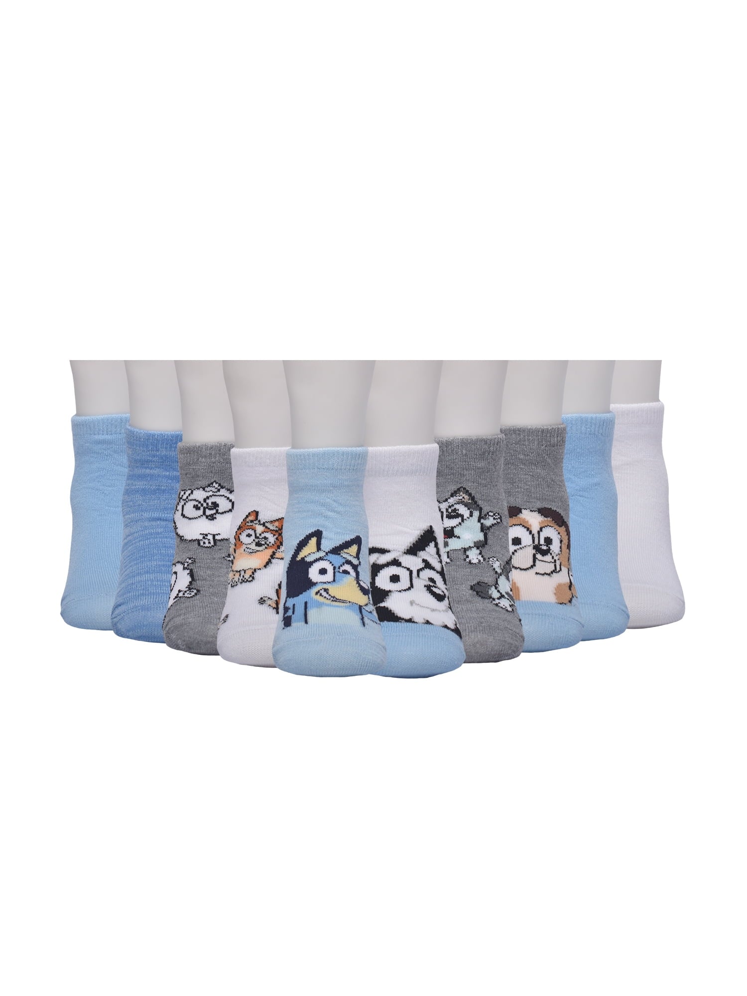 Character Toddler Ankle Socks, 10-Pack, Sizes 12M-5T