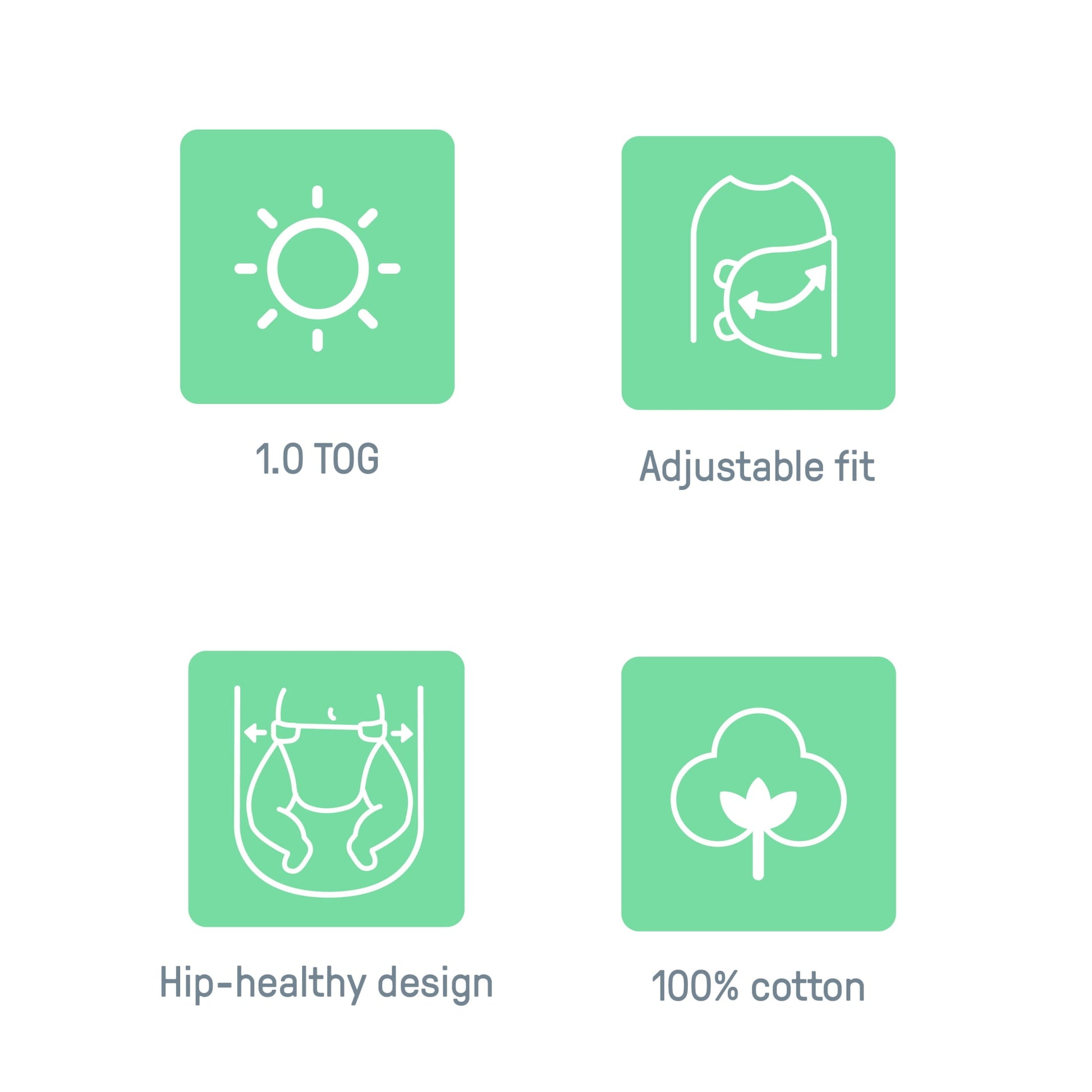 SwaddleMe by Ingenuity Original Swaddle for Baby, 100% Cotton, Improves Sleep & Calms Startle Reflex, 0-3 Months, 1.0 TOG, 2-Pack - Space & Clouds