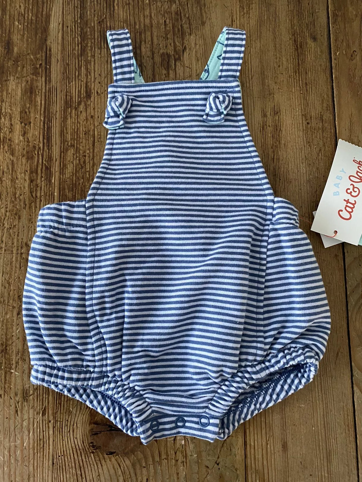 Baby Boys' Shorts Overall Top & Bottom Set - Cat & Jack (6/9M)