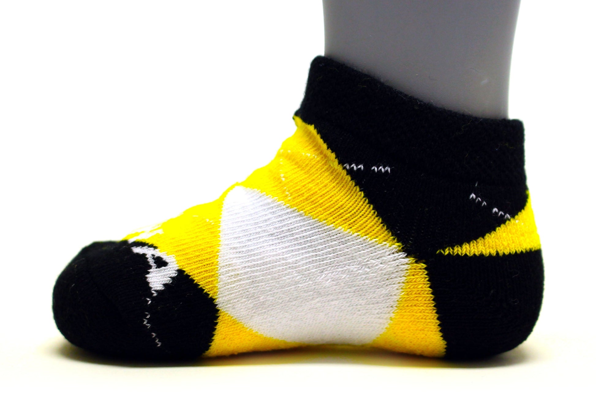 Iowa Hawkeye Baby Argyle No Show Sock - Donegal Bay - Unisex - Infant - No-Show