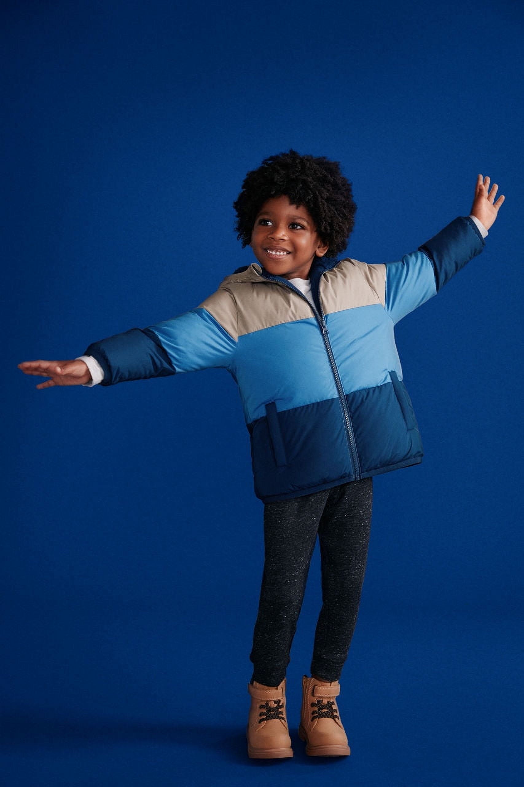 Swiss Tech Toddler Heavyweight Puffer Jacket, Size 12M-5T