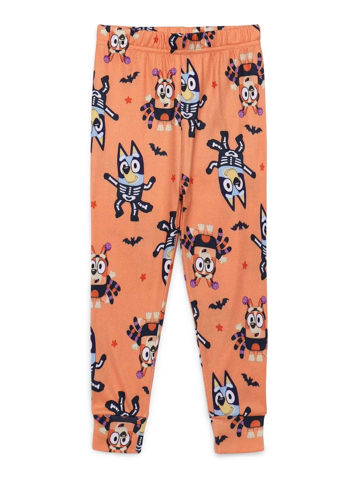 Bluey Toddlers' Halloween Pajama Top and Pants Set, 2-Piece, Sizes 12M-5T